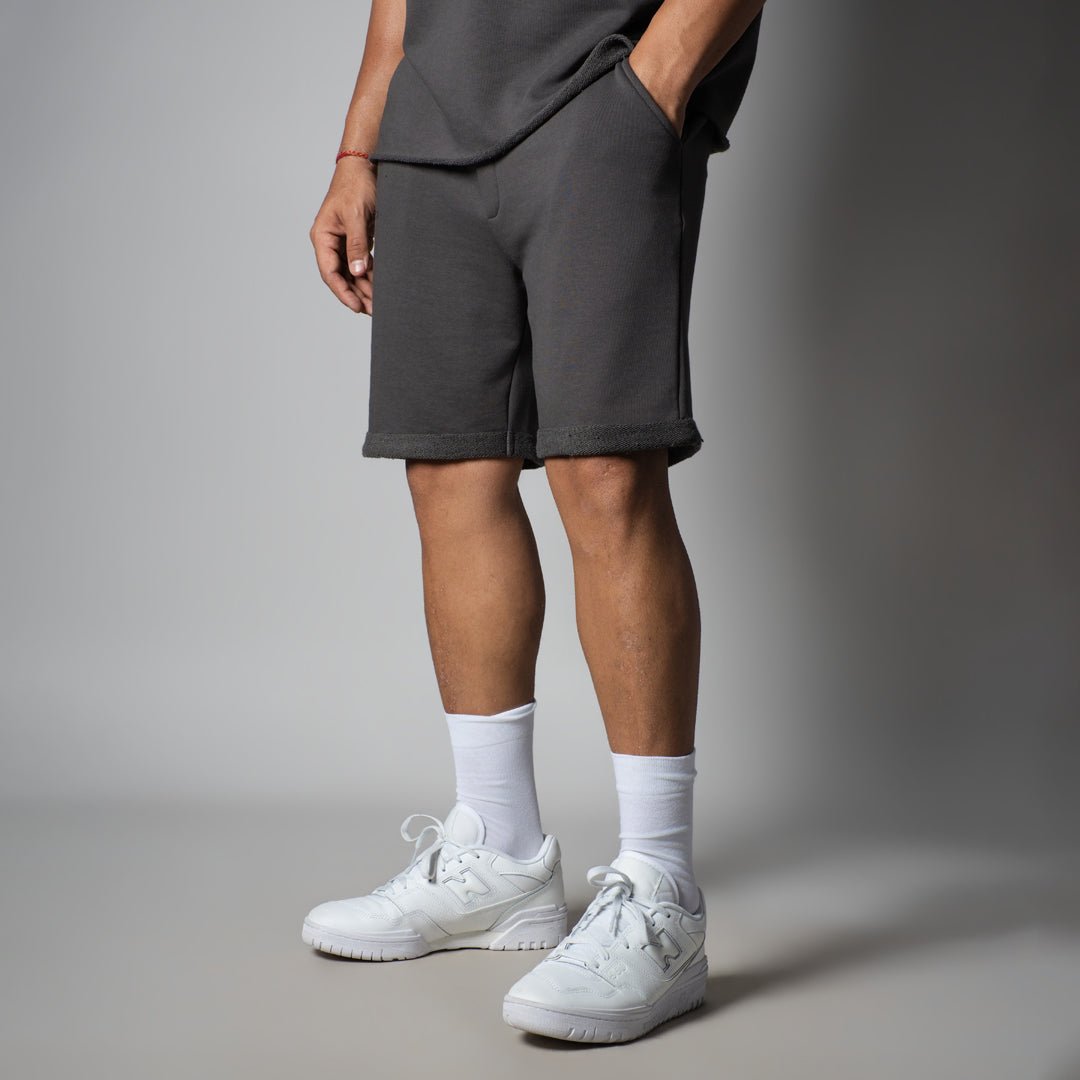 CHARCOAL ESSENTIAL BASIC SHORT - Hophead
