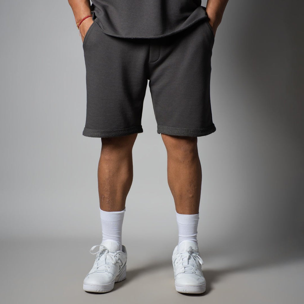 CHARCOAL ESSENTIAL BASIC SHORT - Hophead