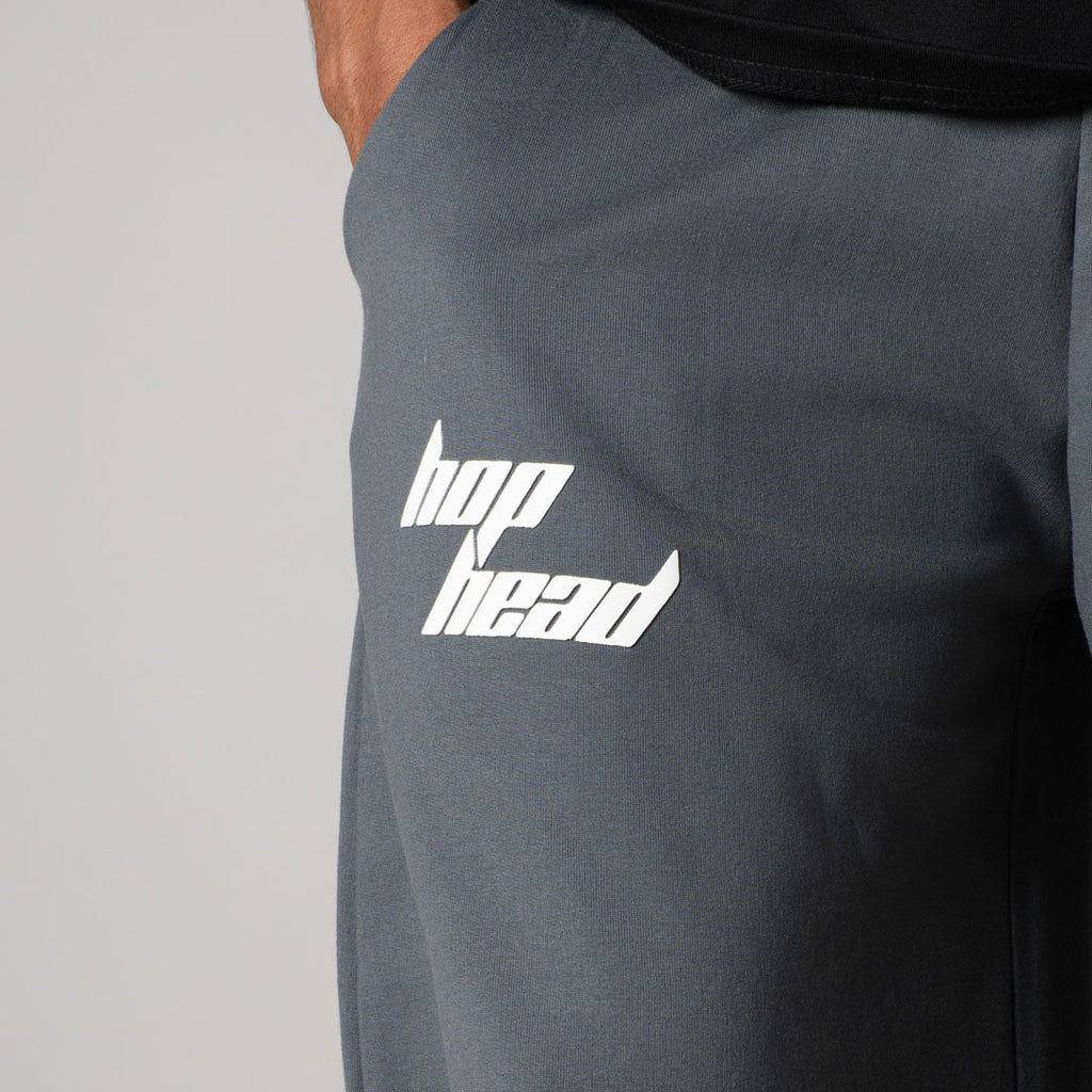 CHARCOAL EXTREME BAGGY BASIC SWEATPANTS - Hophead