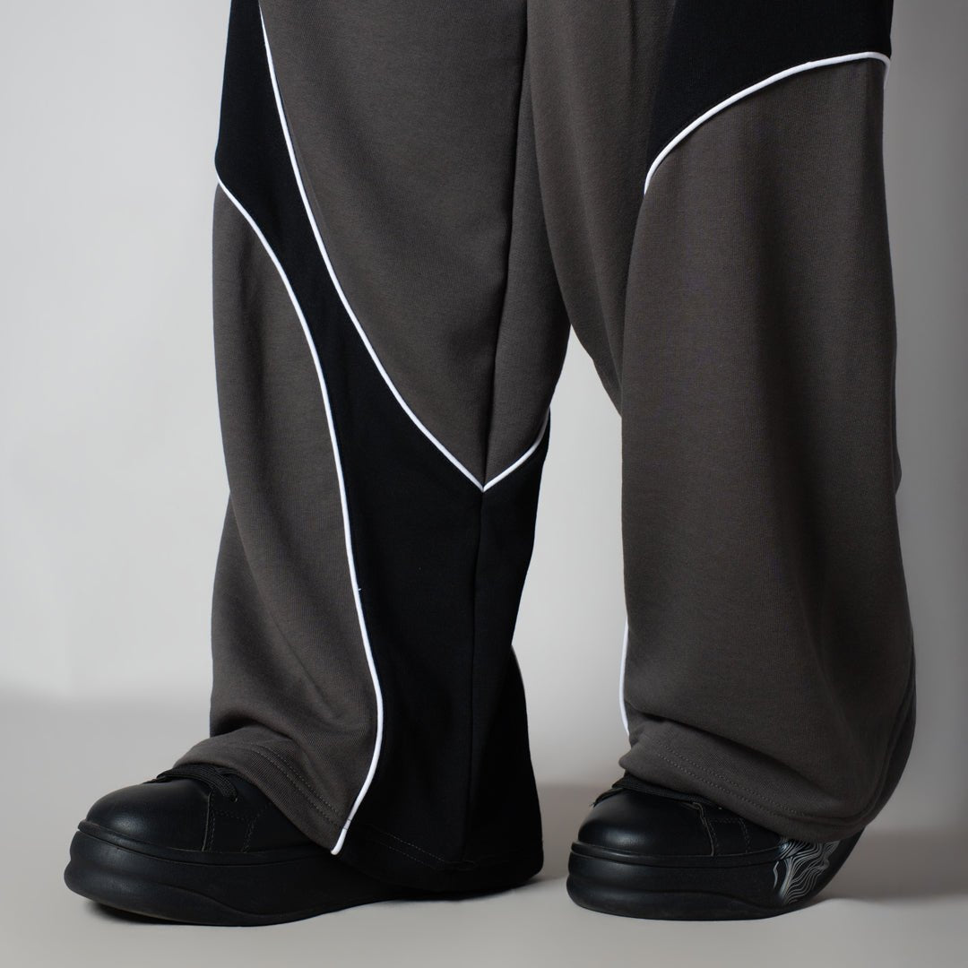 CHARCOAL HALF CIRCLE SWEATPANT - Hophead