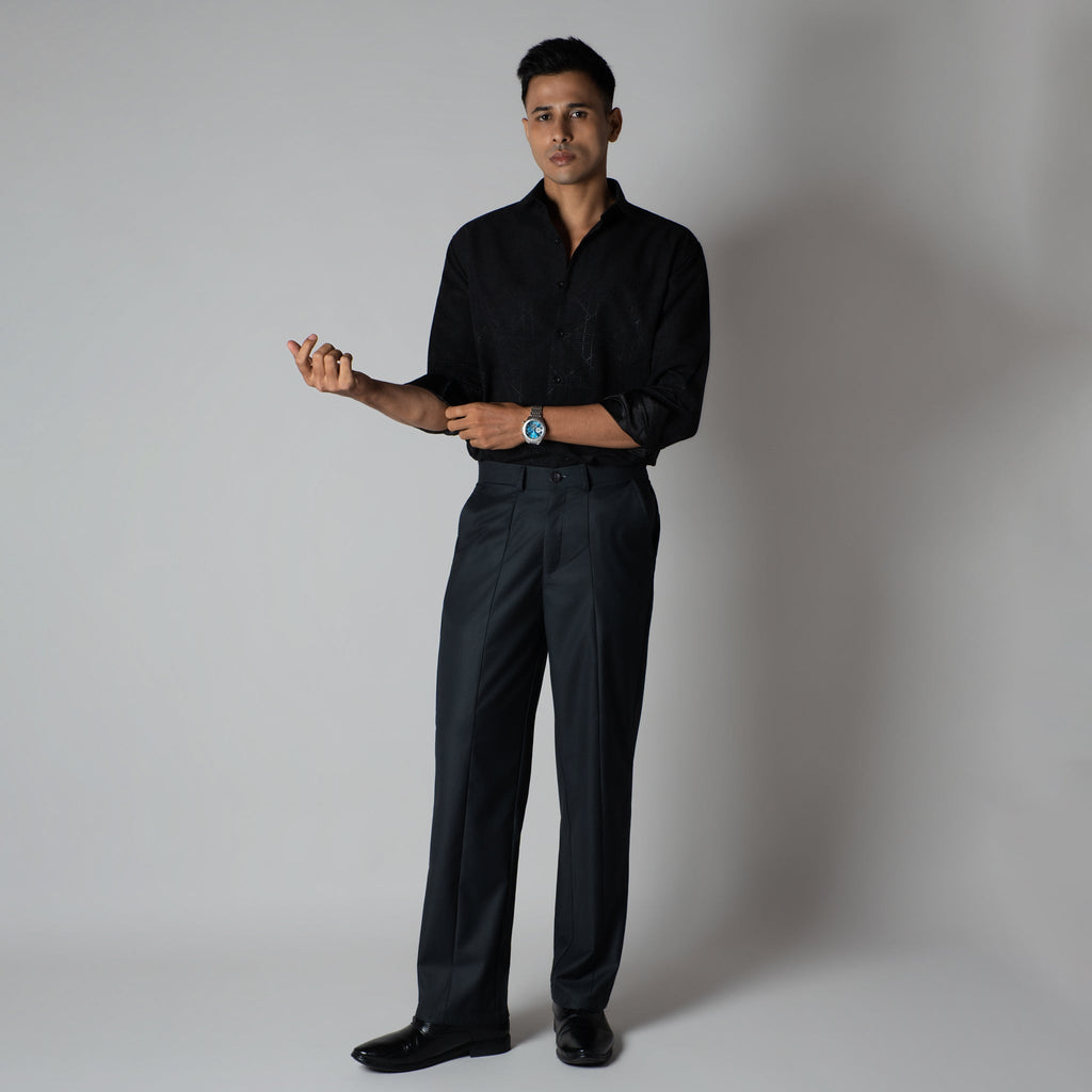 CHARCOAL MONO FIT TROUSER - Hophead