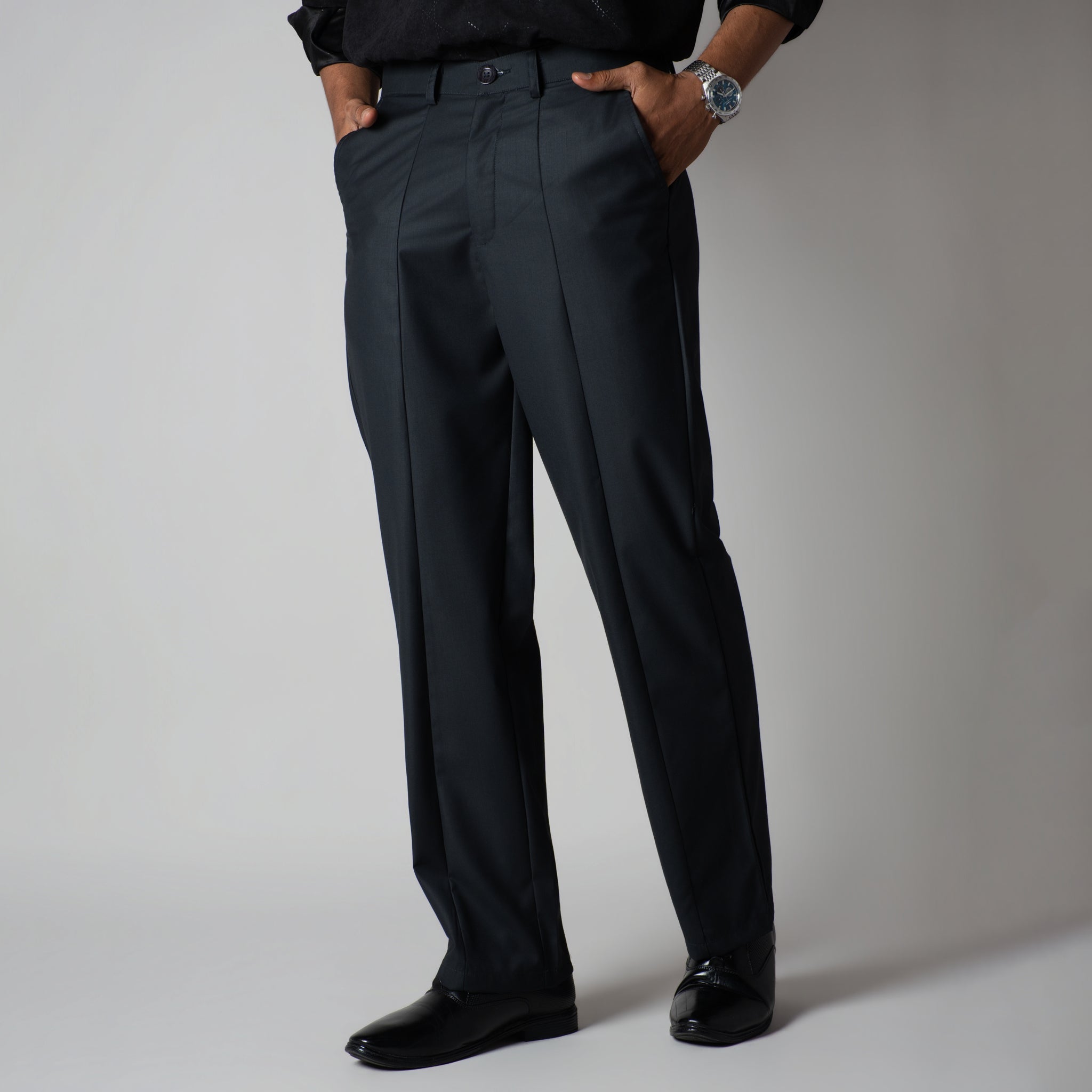 CHARCOAL MONO FIT TROUSER - Hophead