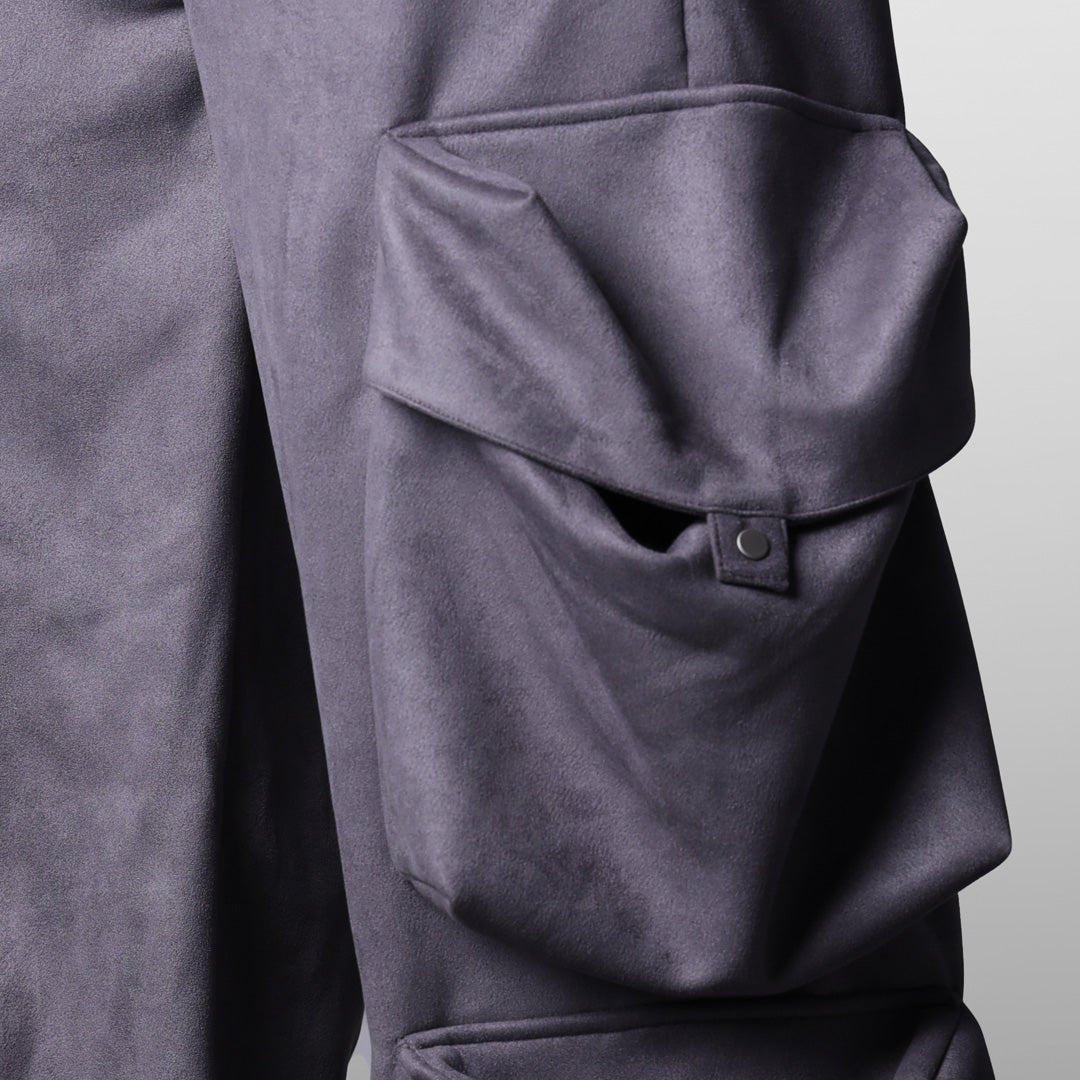 CHARCOAL SUEDE CARGO - Hophead