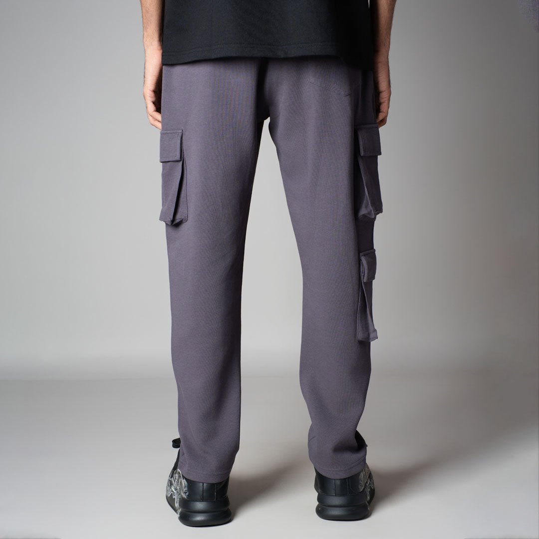 CHARCOAL THREE POCKET SWEATPANTS - Hophead
