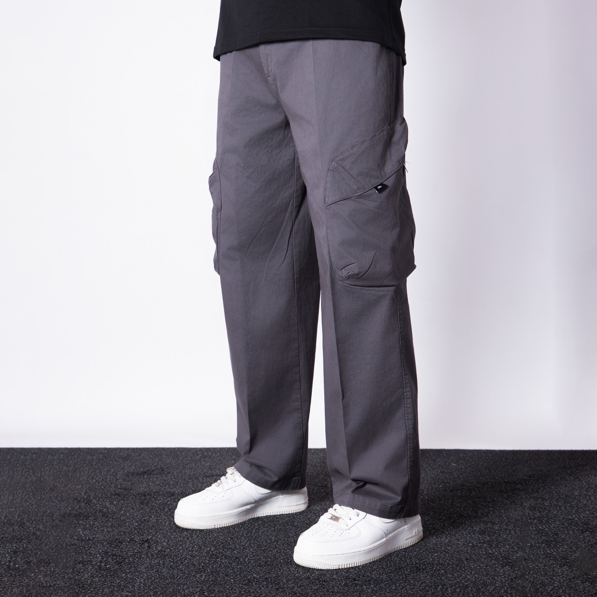 CHARCOAL UTILITY POCKETS COTTON CARGO - Hophead