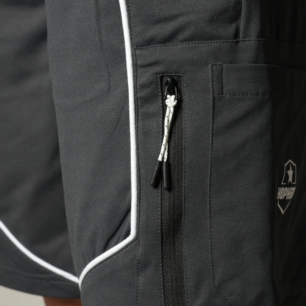 CHARCOAL VERTEX EDGE SHORTS - Hophead