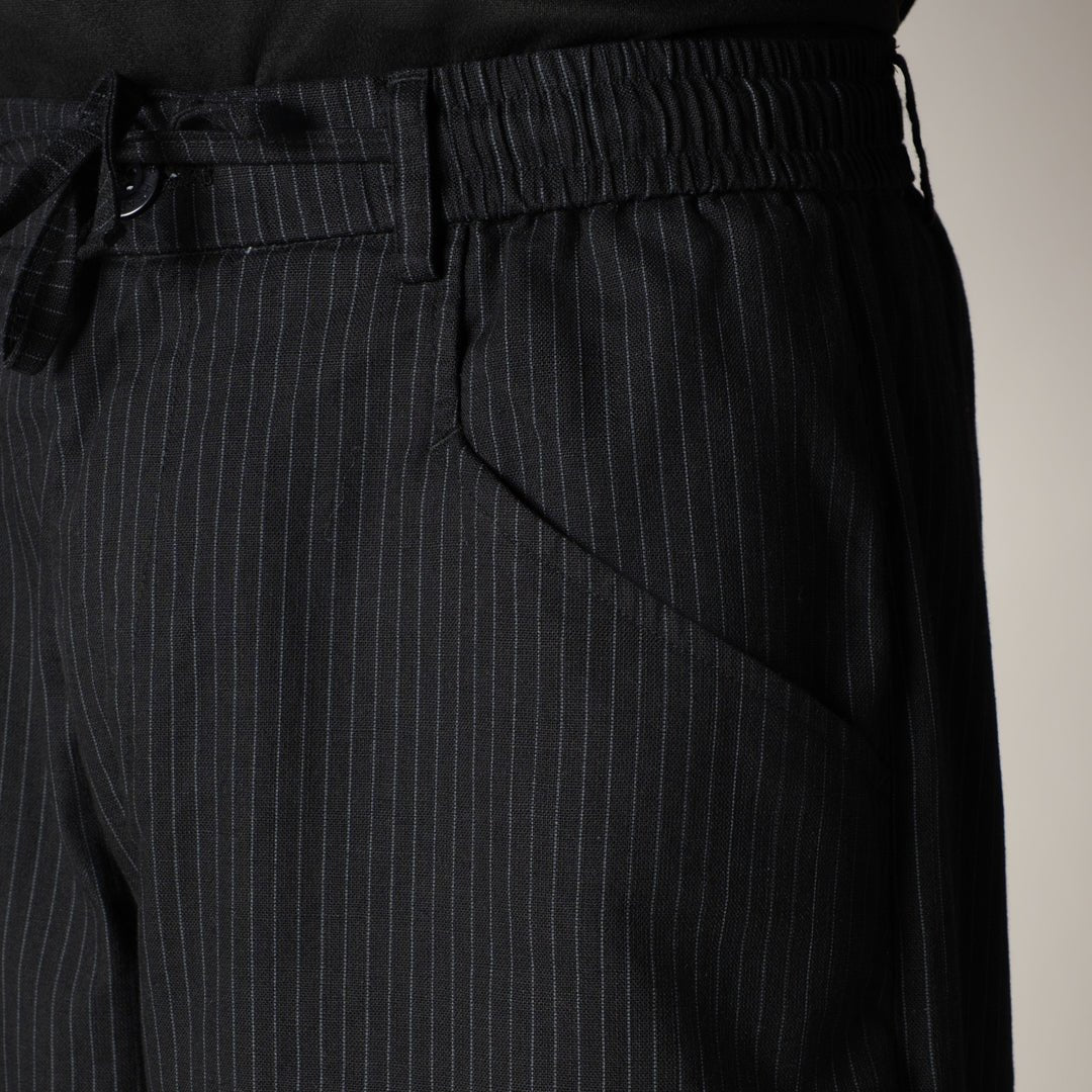 CHARCOAL VERTICAL STRIPED PANT - Hophead