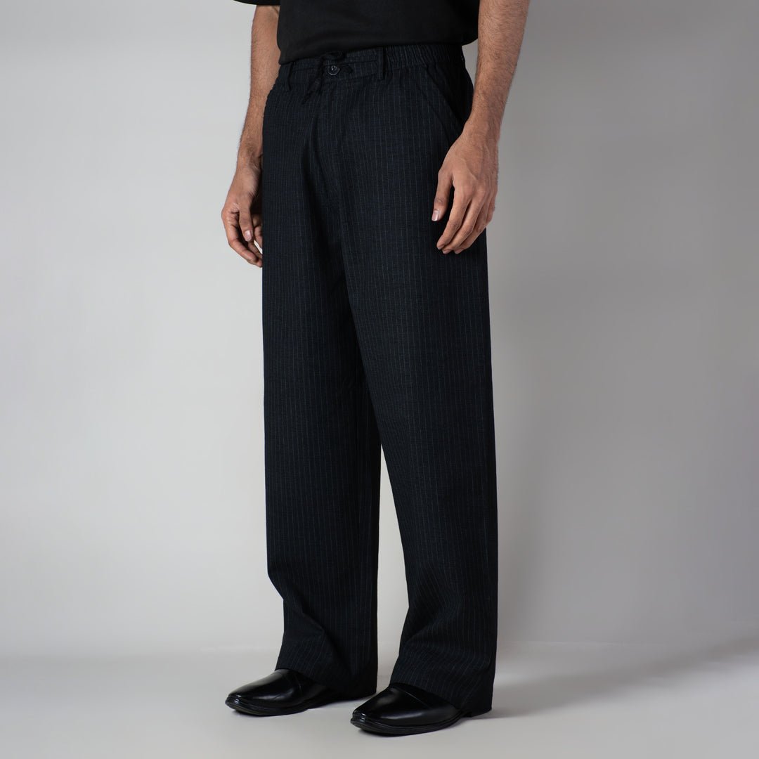 CHARCOAL Vertical STRIPED PANT - Hophead