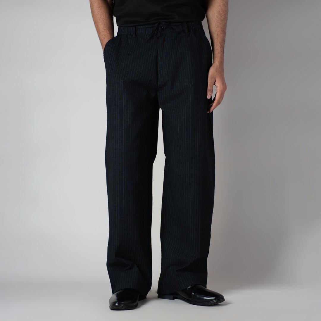 CHARCOAL Vertical STRIPED PANT - Hophead