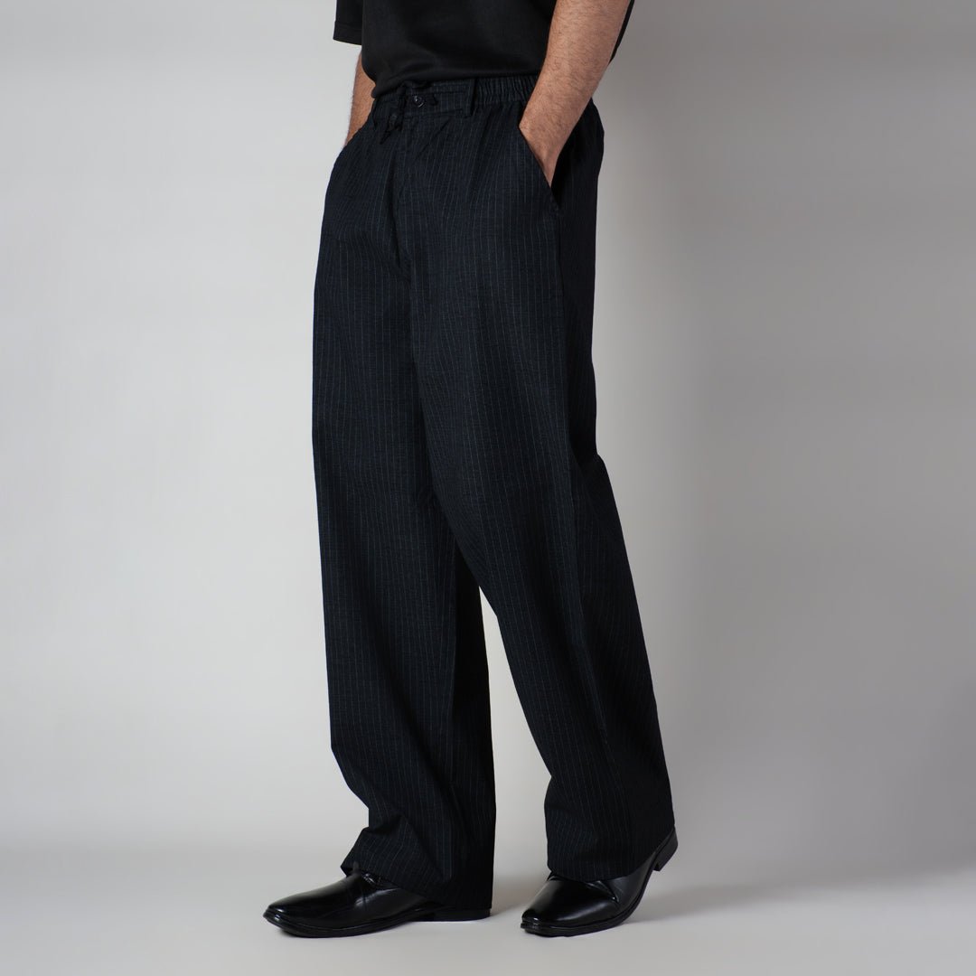 CHARCOAL Vertical STRIPED PANT - Hophead