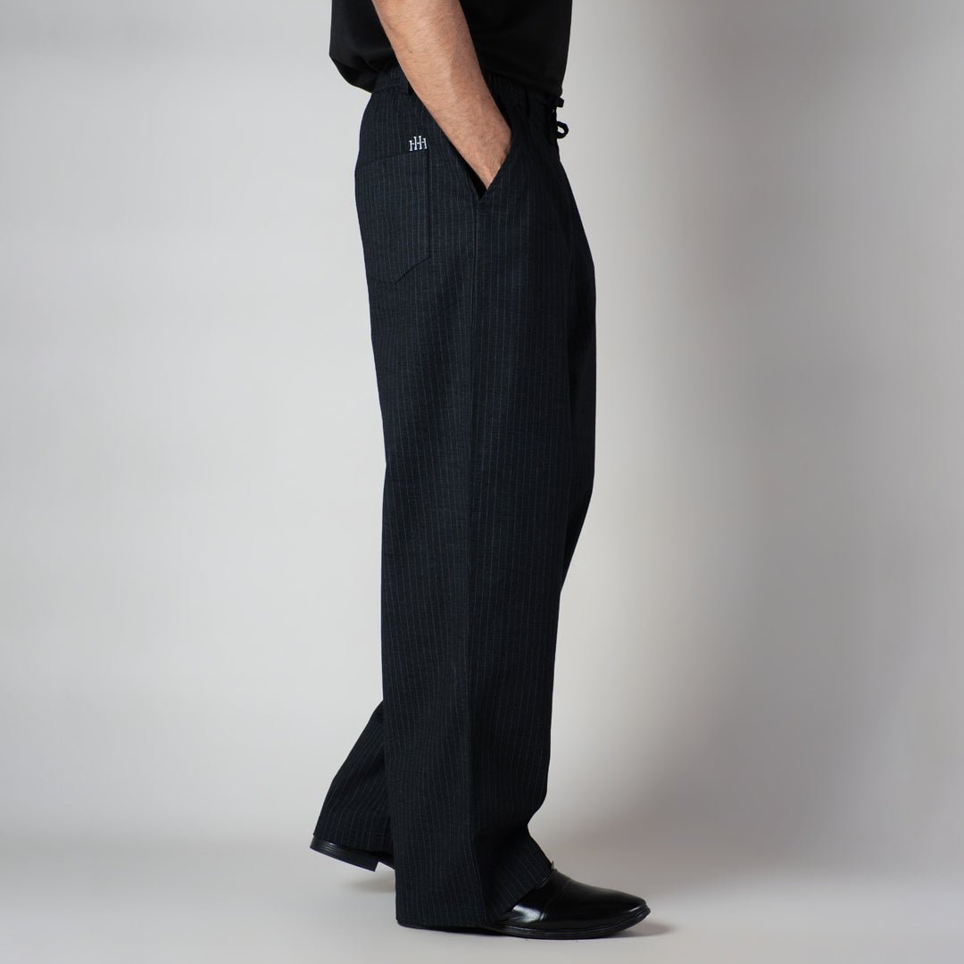 CHARCOAL Vertical STRIPED PANT - Hophead