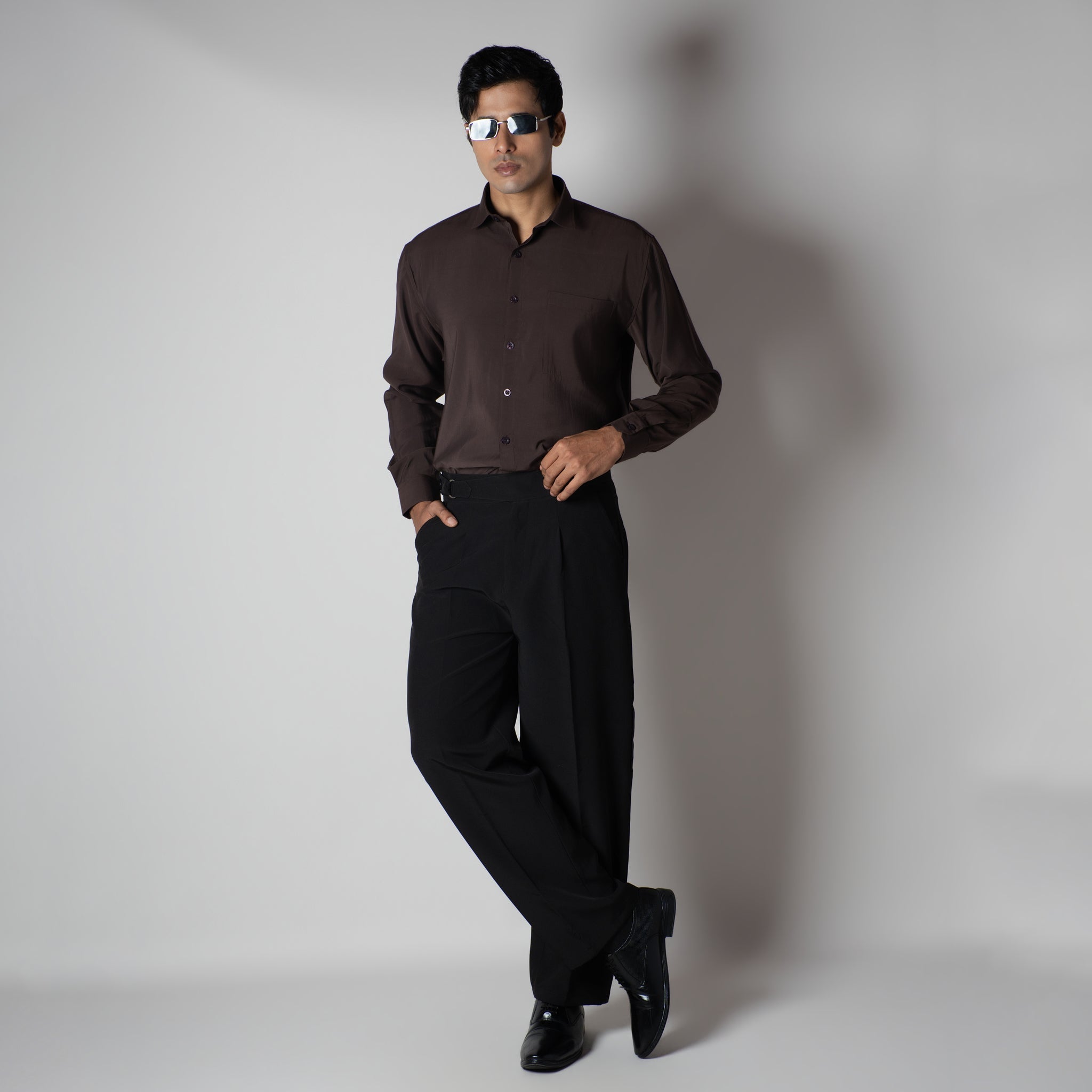 COCOA BROWN ESSENTIAL SUEDE LUXE SHIRT - Hophead