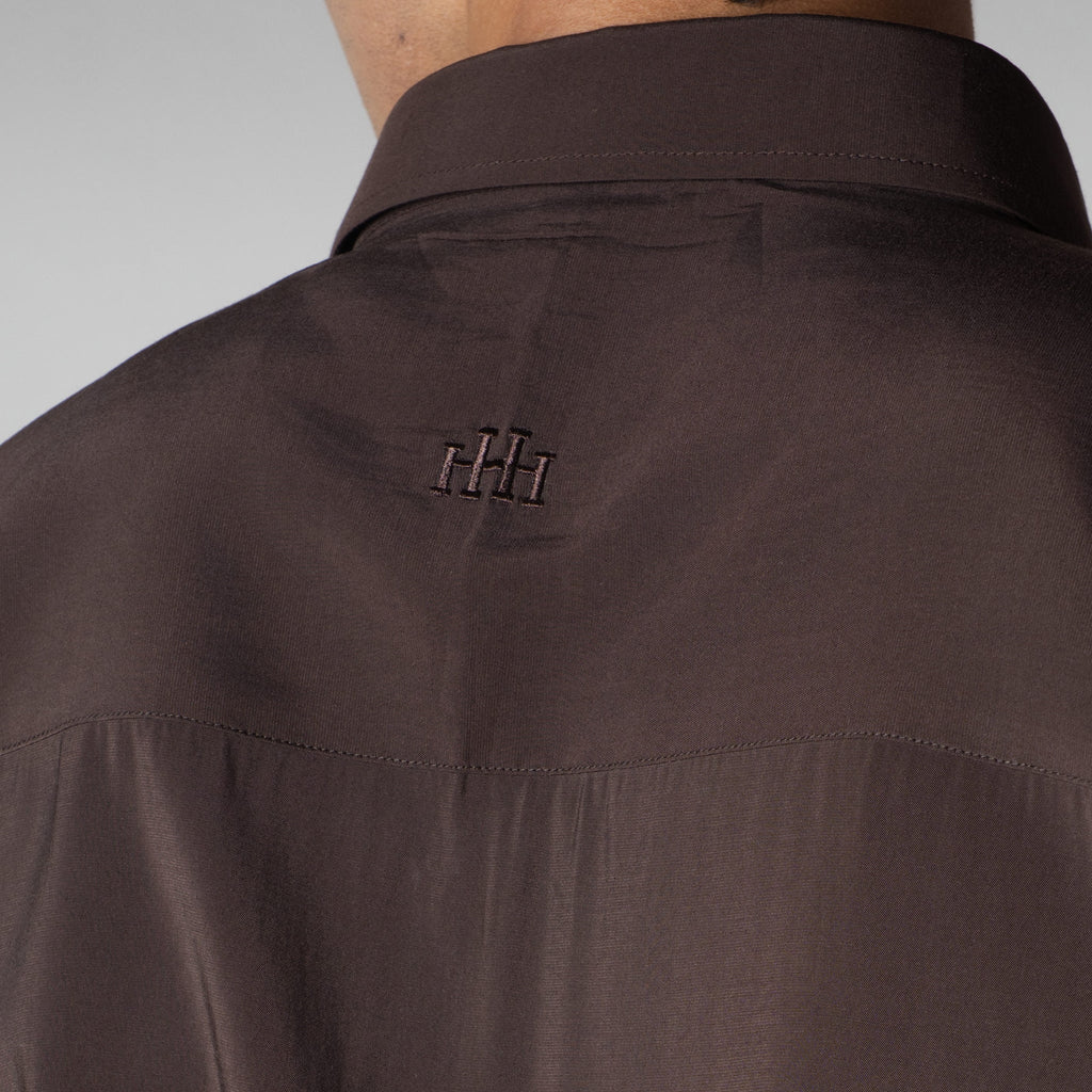 COCOA BROWN ESSENTIAL SUEDE LUXE SHIRT - Hophead