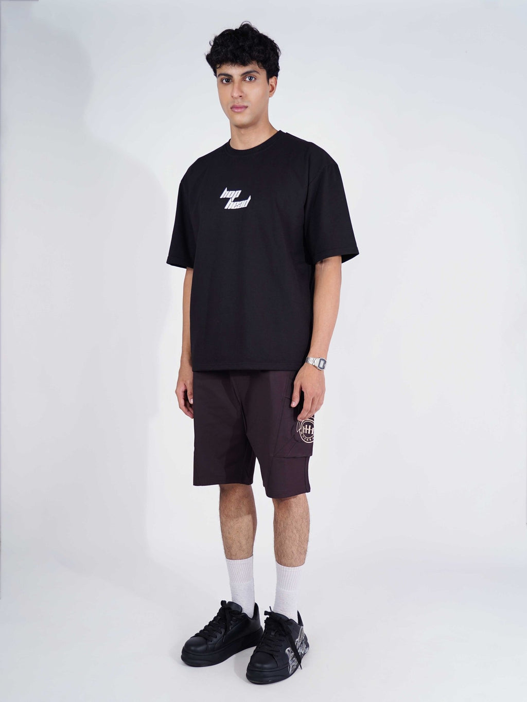 COFFEE CARPENTER POCKET OVERSIZED SHORTS - Hophead