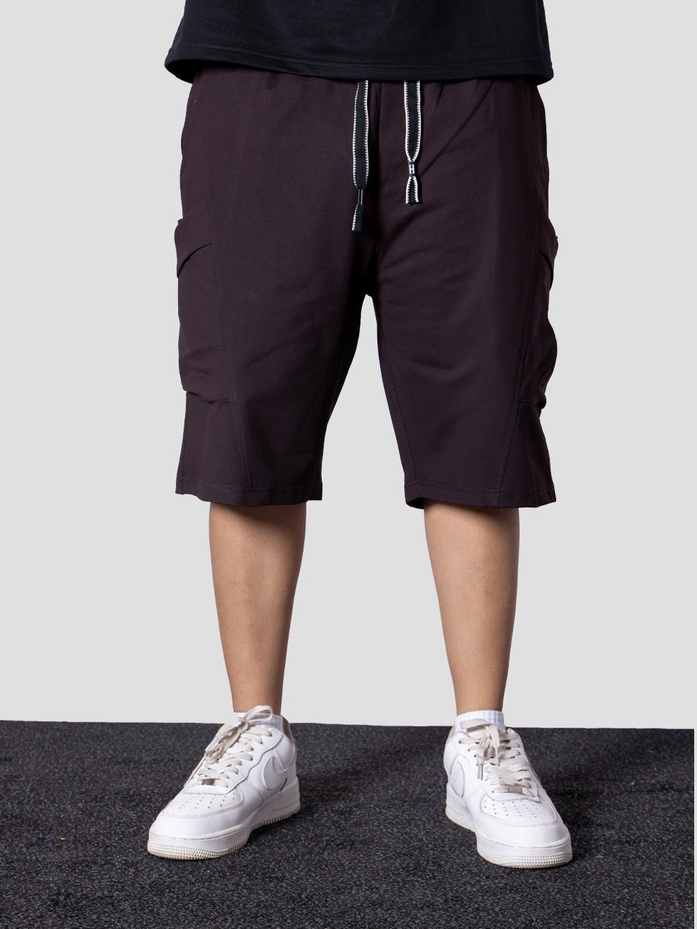 COFFEE CARPENTER POCKET OVERSIZED SHORTS - Hophead