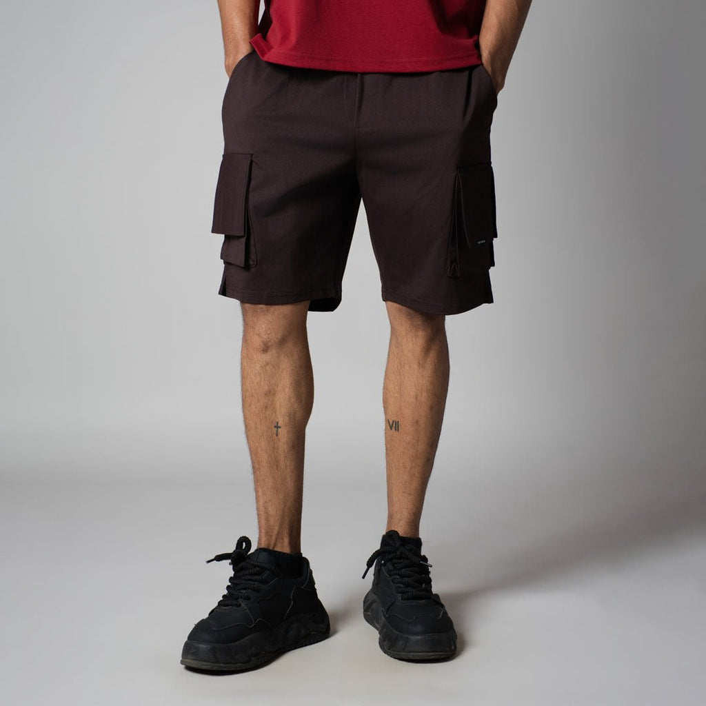 COFFEE MULTI FLAP SHORTS - Hophead