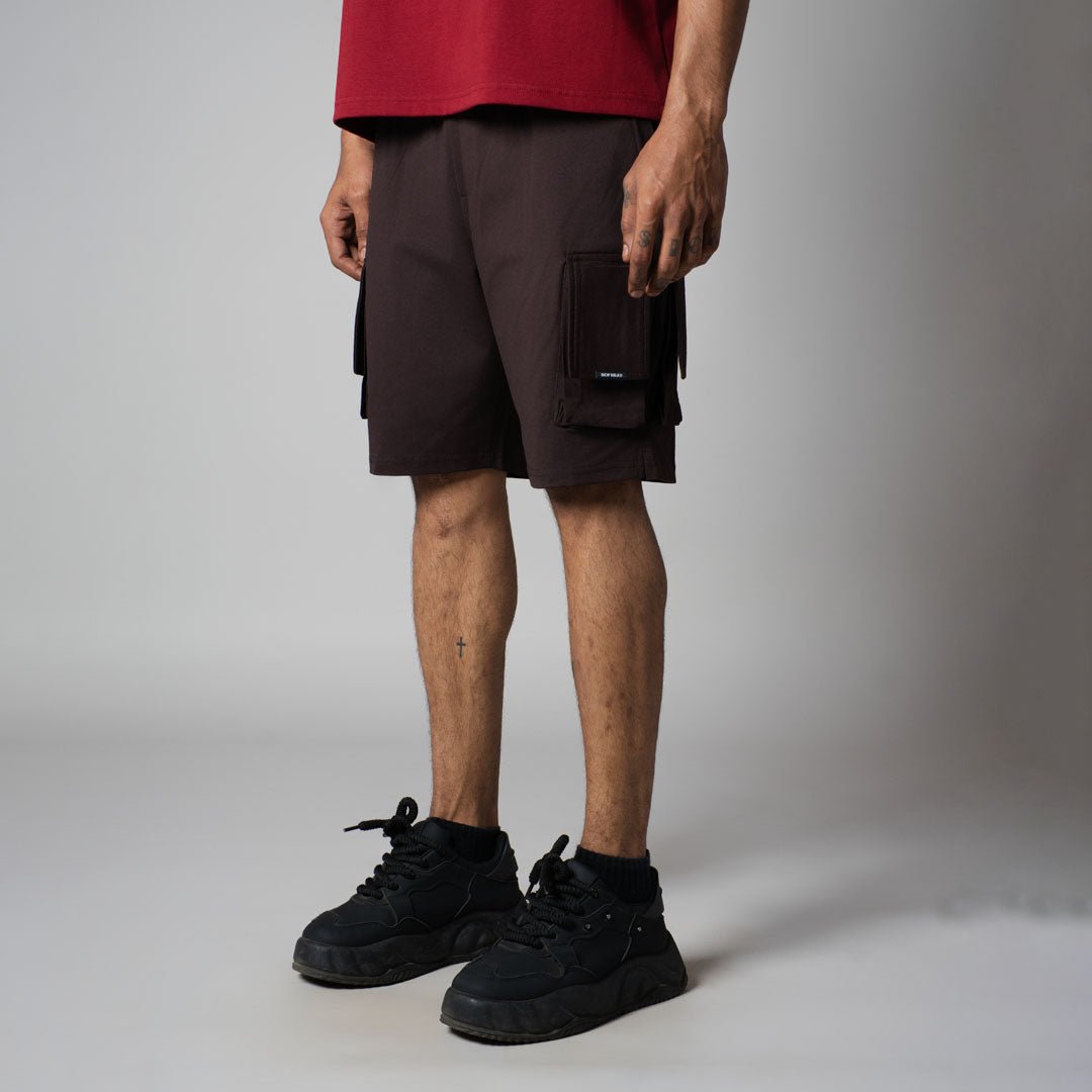 COFFEE MULTI FLAP SHORTS - Hophead