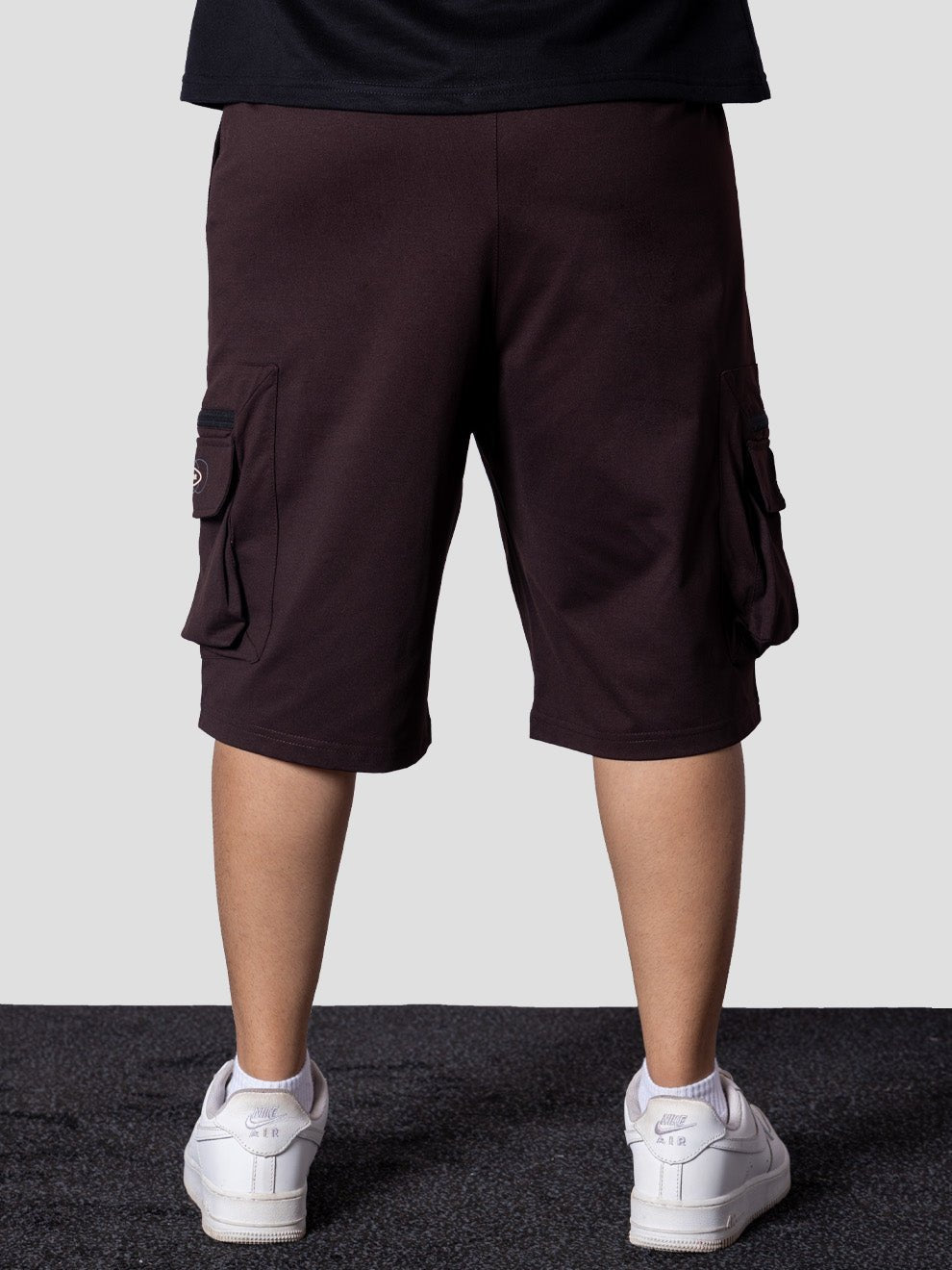 COFFEE POCKET ON POCKET OVERSIZED SHORTS - Hophead