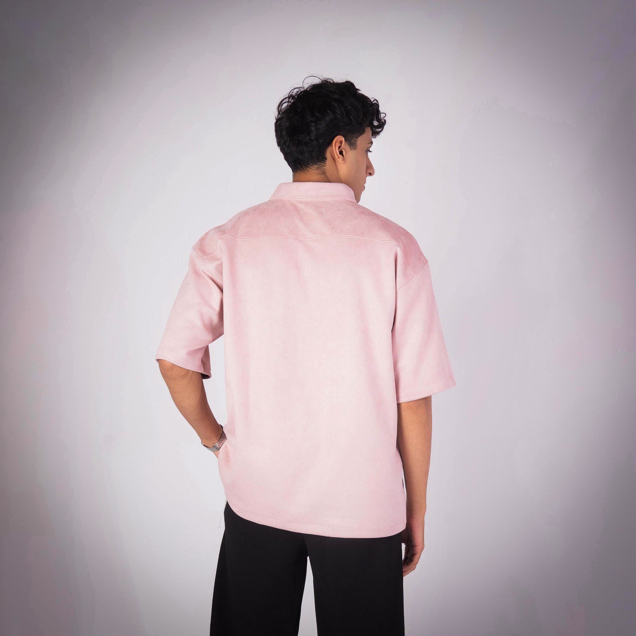 CORAL PINK CLASSIC SUEDE SHIRT - Hophead