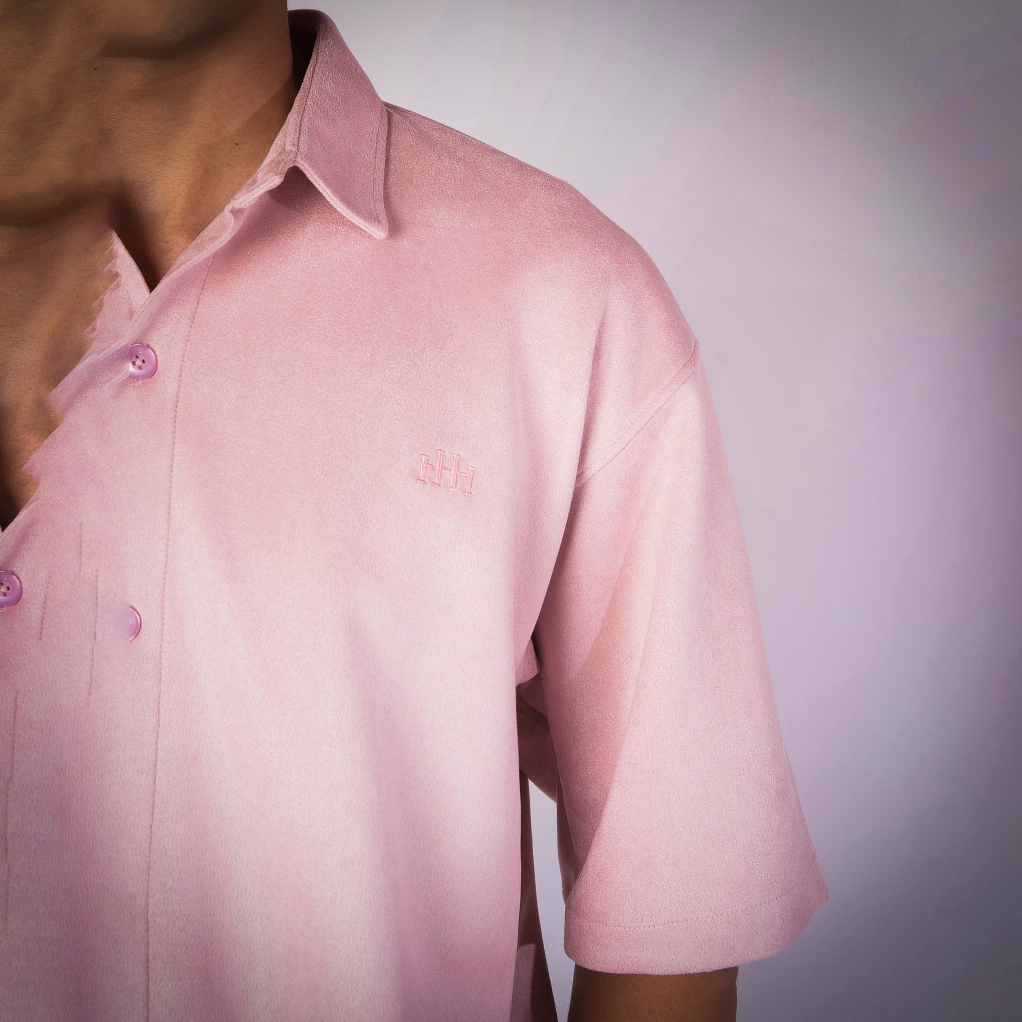 CORAL PINK CLASSIC SUEDE SHIRT - Hophead