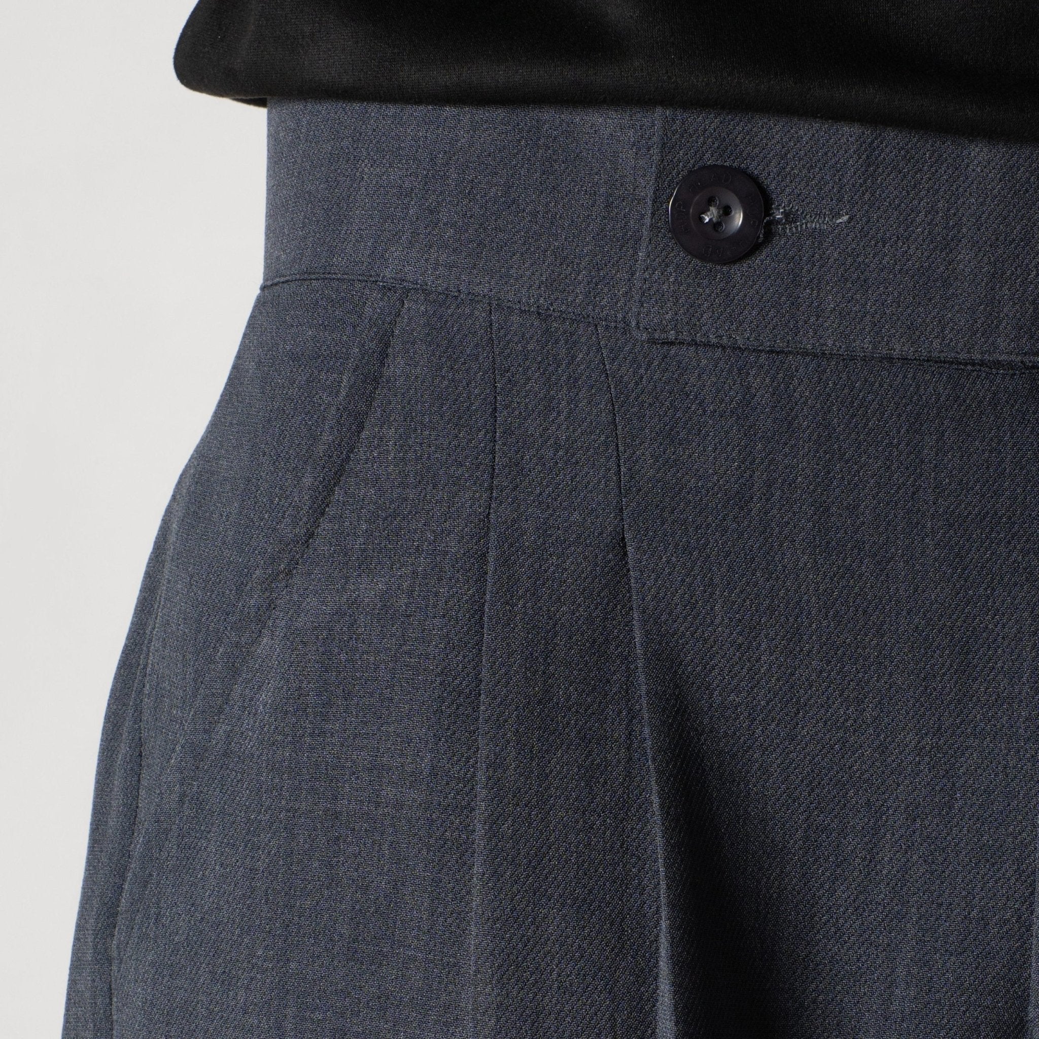 DARK SINGLE BUTTON TROUSER - Hophead