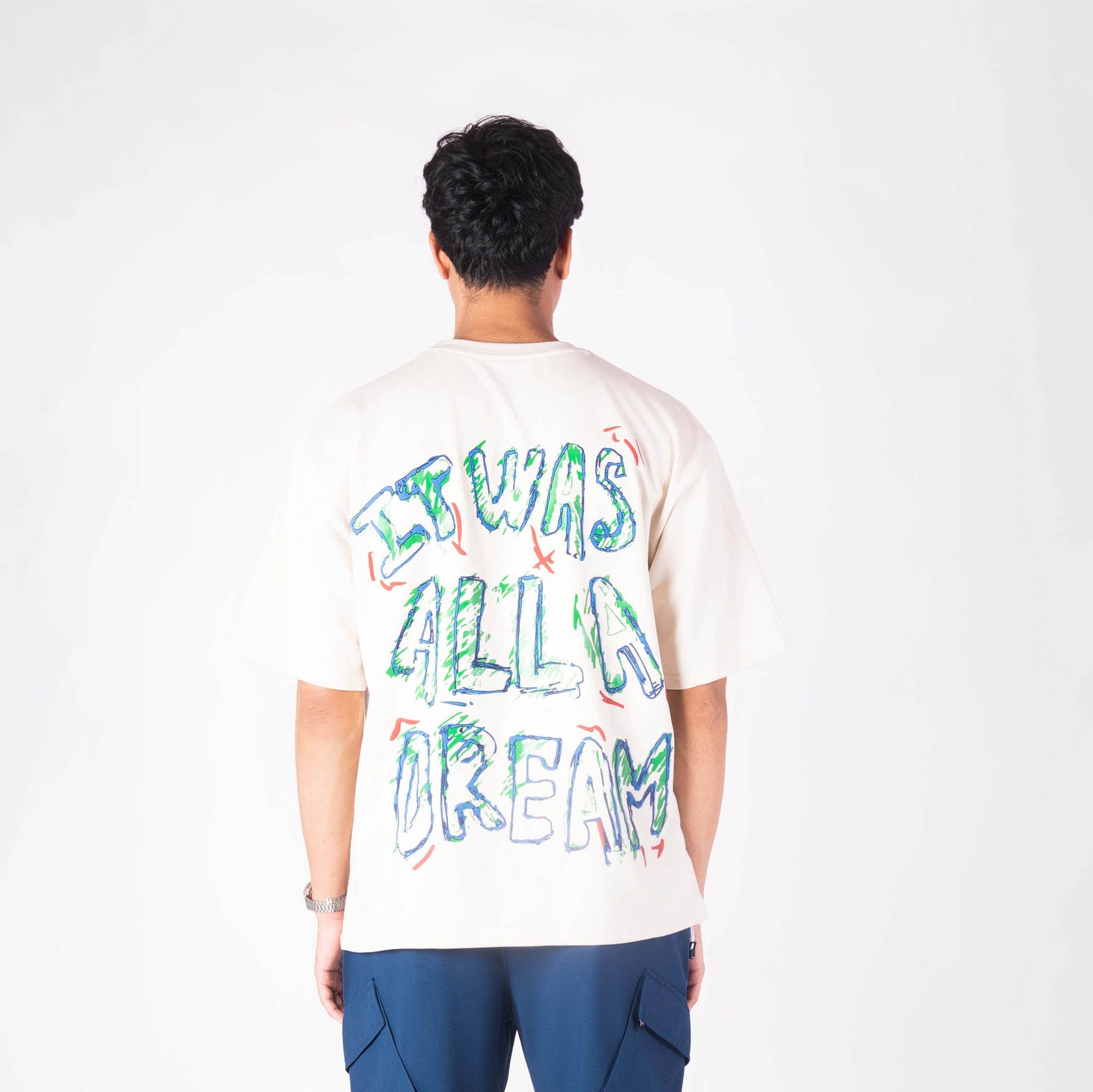 DREAM OVERSIZED GRAPHIC T - SHIRT - Hophead