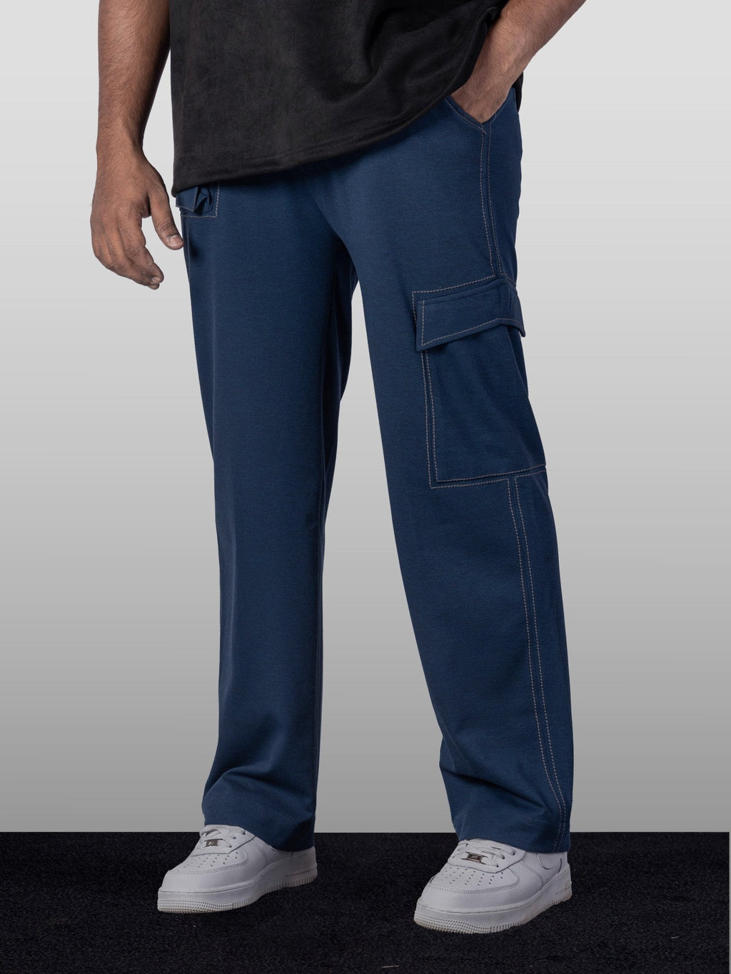 DUAL POCKET BLUE CARGO - Hophead