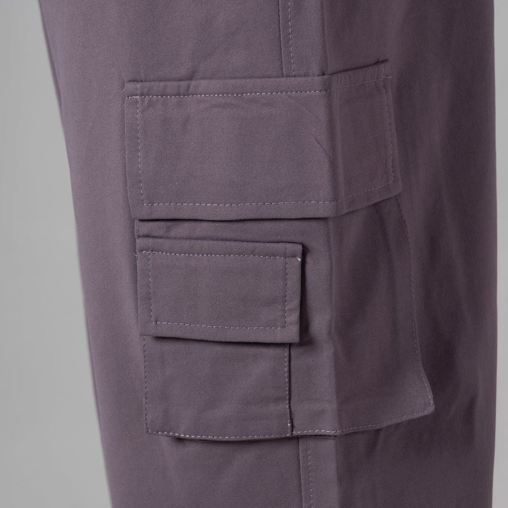 DUSTY PURPLE DOUBLEDECK POCKET CARGO SWEATPANT - Hophead