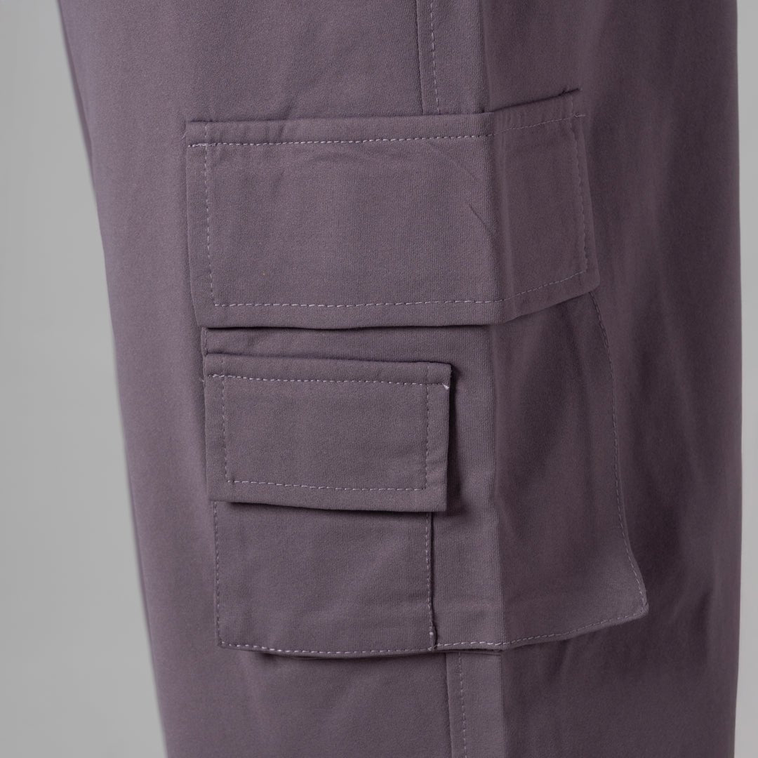 DUSTY PURPLE DOUBLEDECK POCKET CARGO SWEATPANT - Hophead