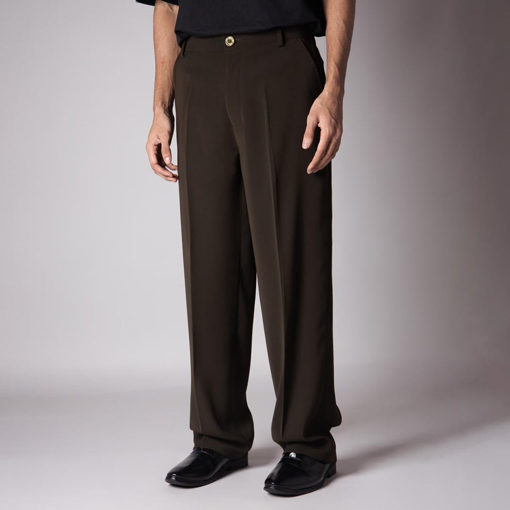 EARTHY OLIVE KOREAN PANT - Hophead