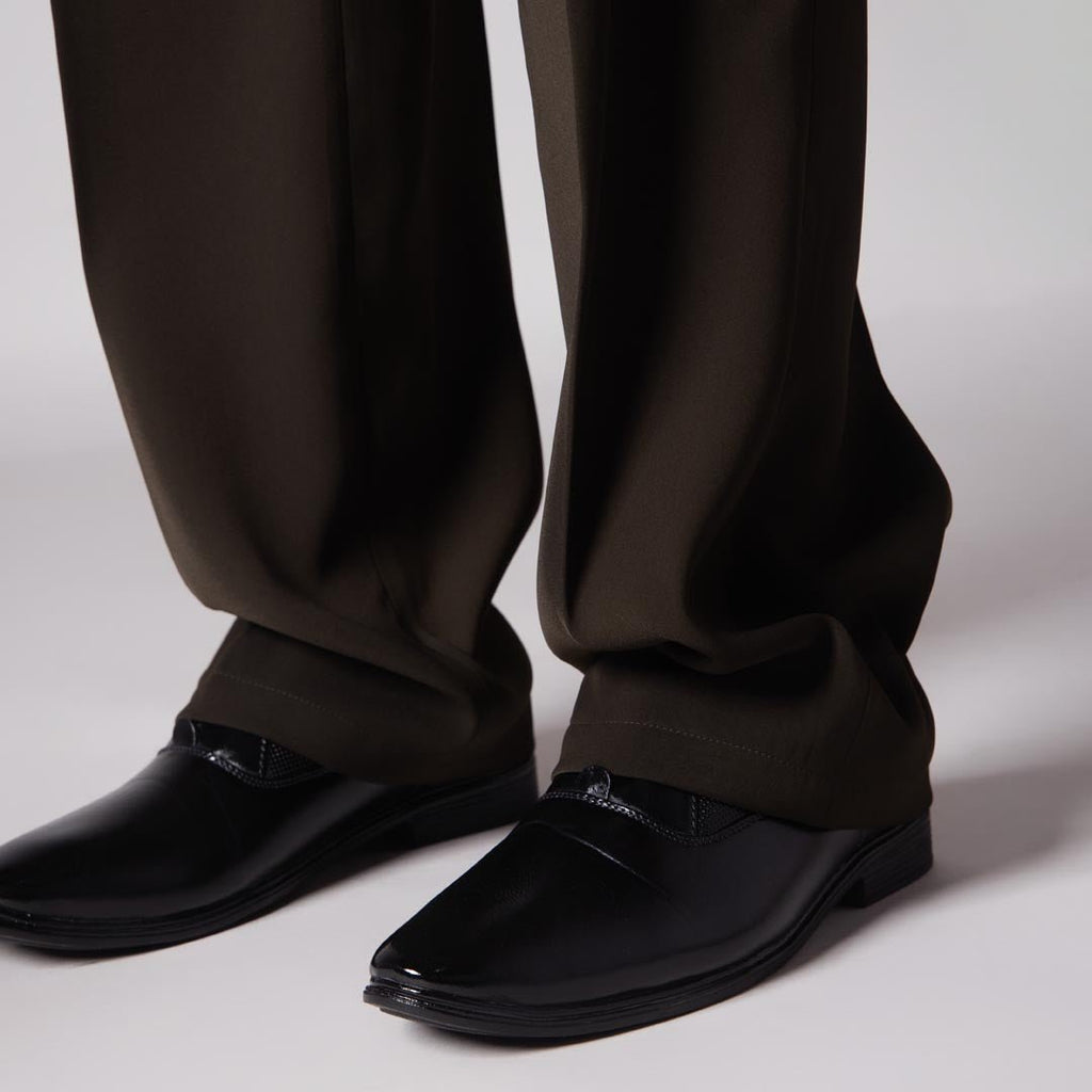 EARTHY OLIVE KOREAN PANT - Hophead