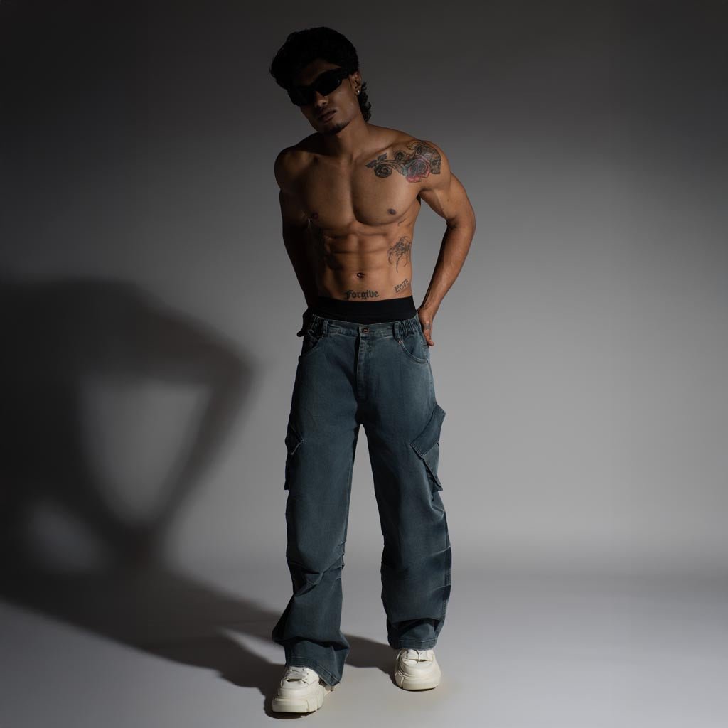 EMERALD TUCK DENIM - Hophead