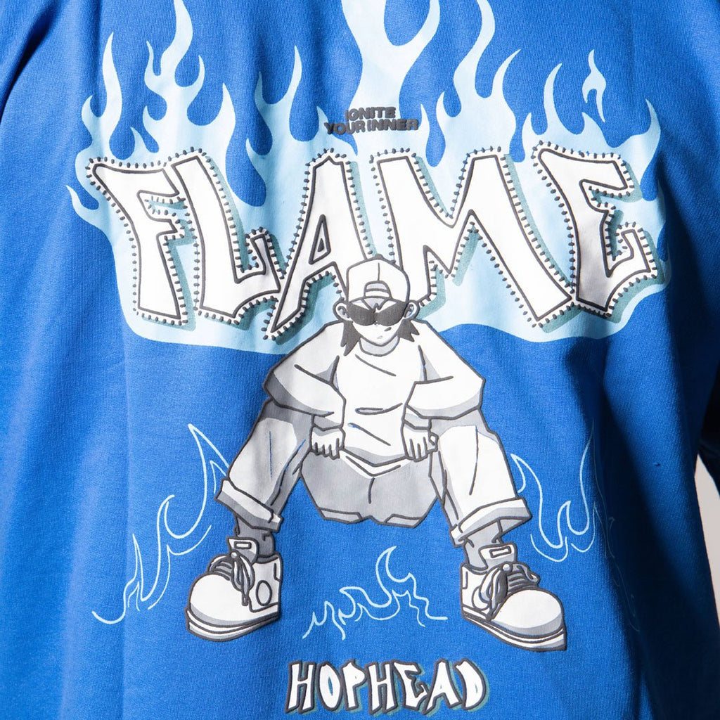 FLAMES GRAPHIC T - SHIRT - RDX - Hophead