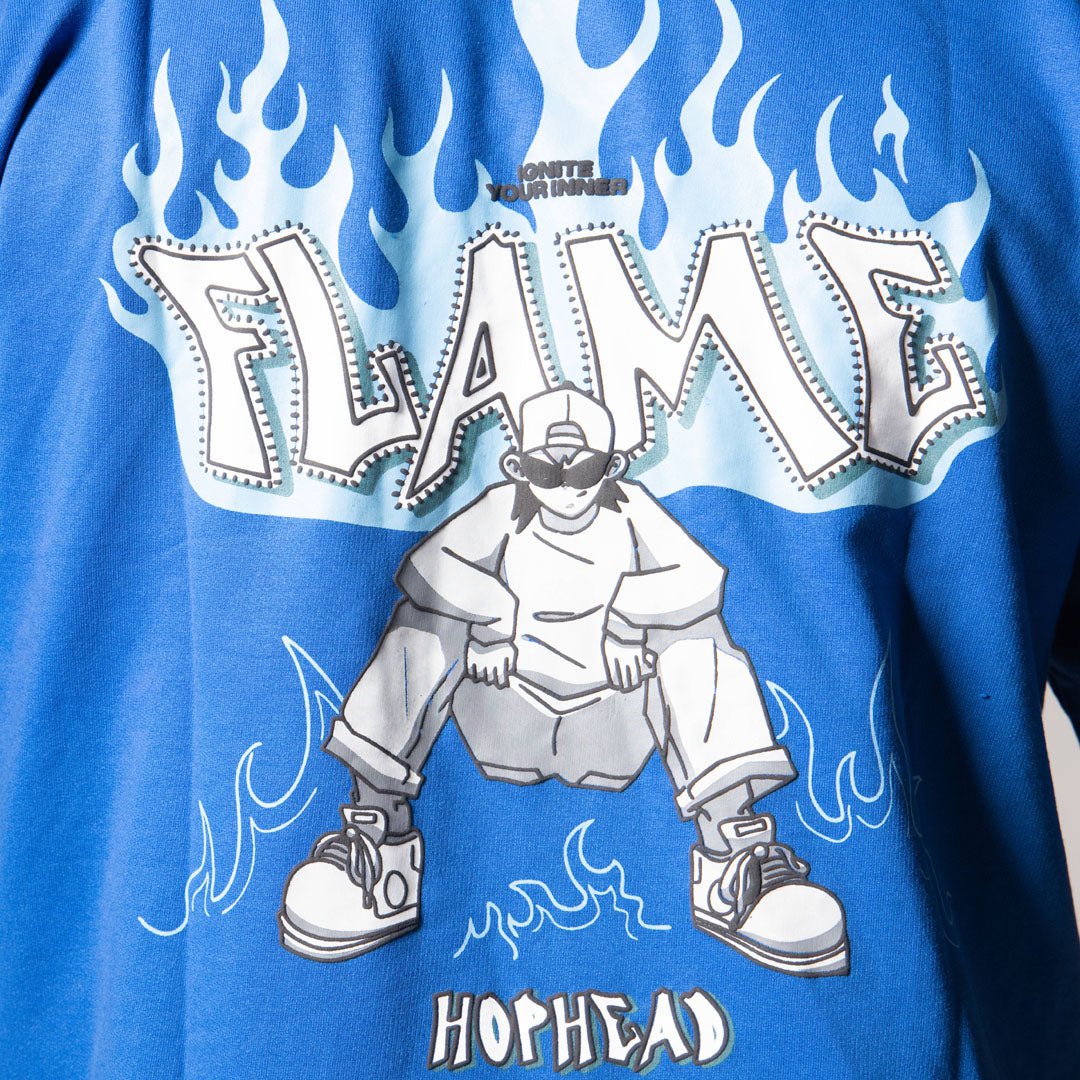 FLAMES GRAPHIC T - SHIRT - RDX - Hophead