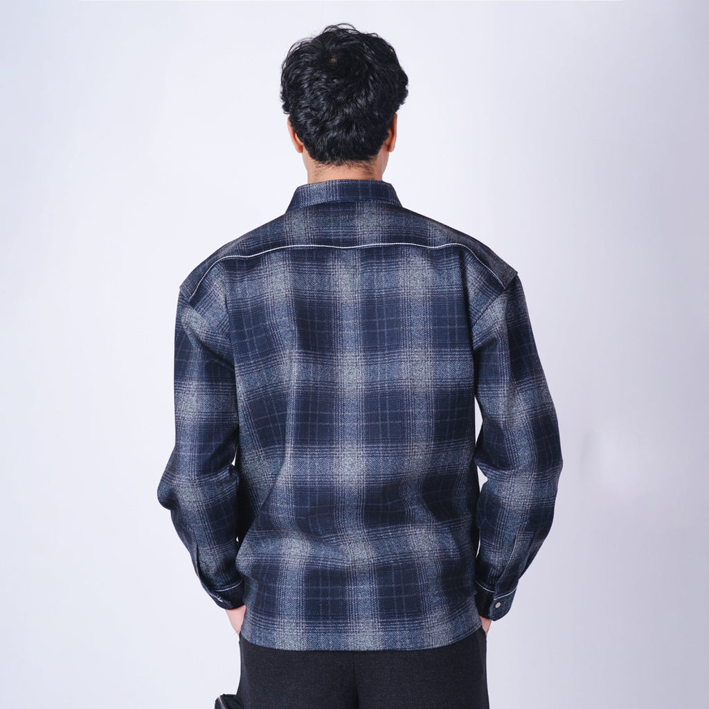 FLANNEL FLAP ZIPPER JACKET - Hophead