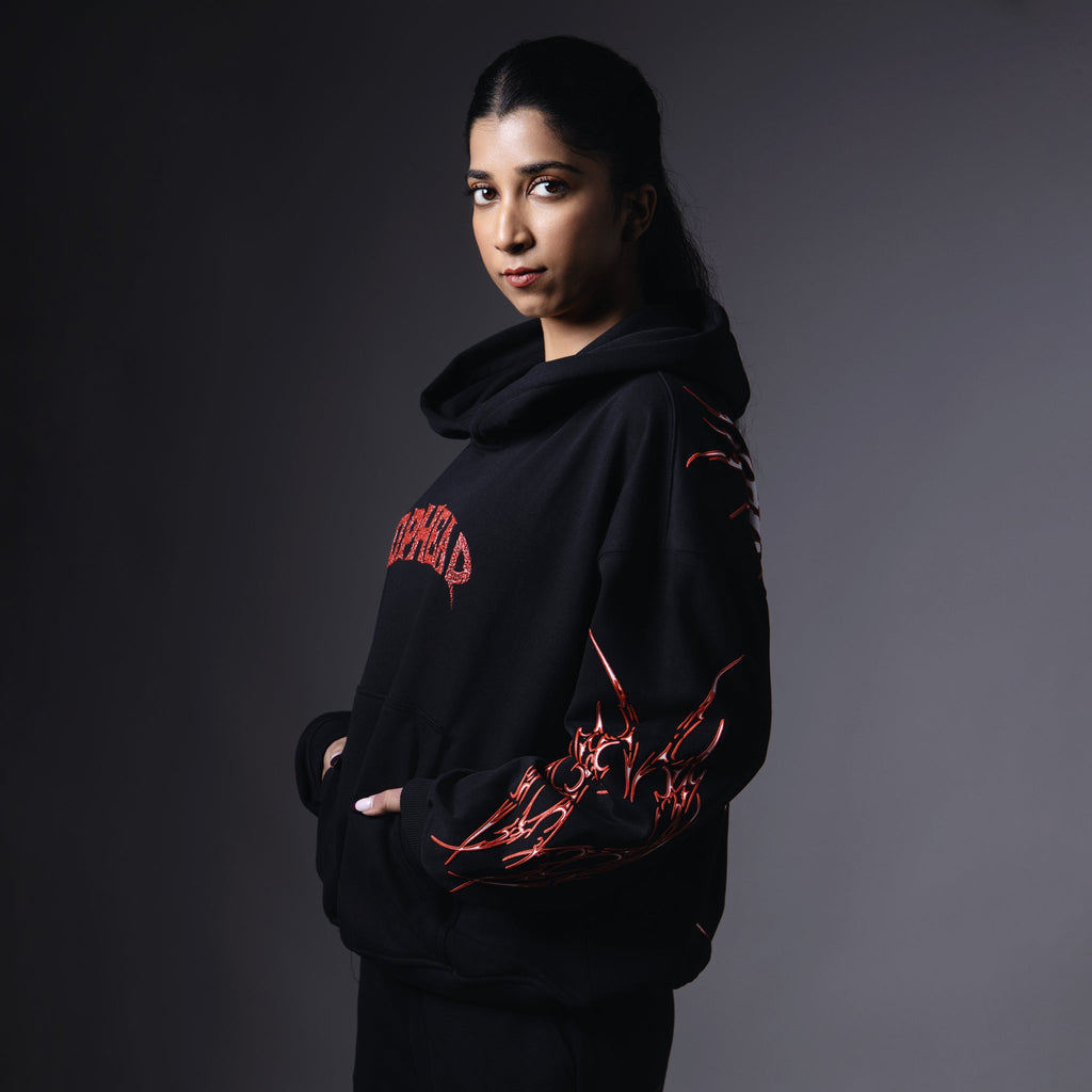 GOTH WINGS HOODIE - Hophead