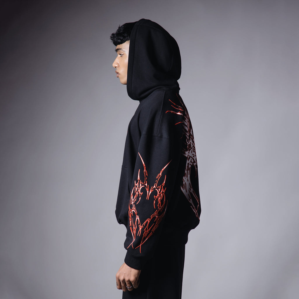 GOTH WINGS HOODIE - Hophead