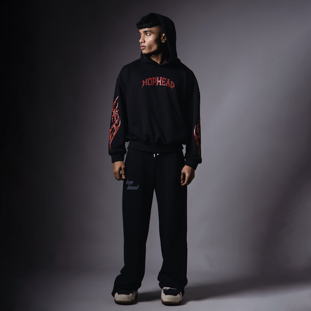 GOTH WINGS HOODIE - Hophead