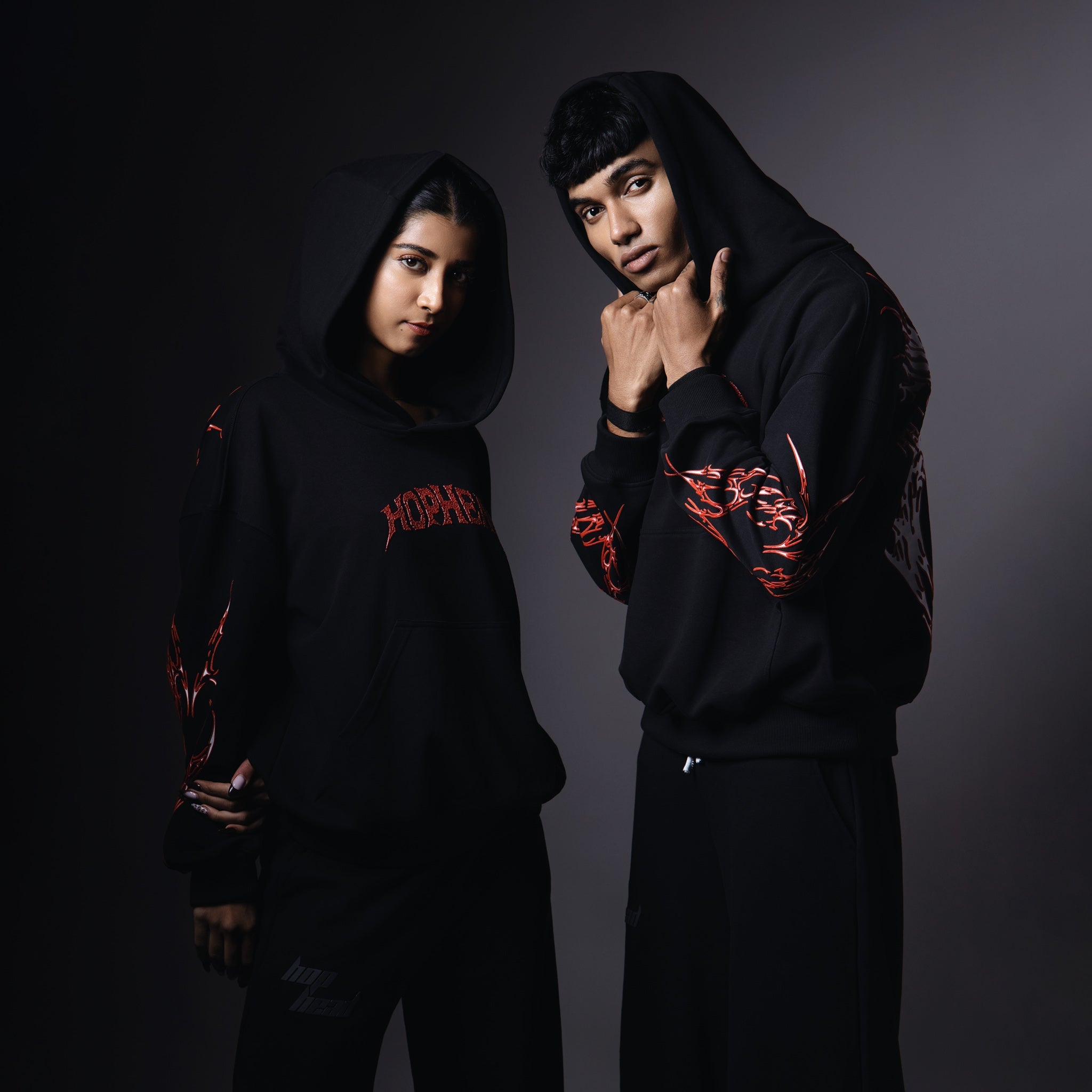 GOTH WINGS HOODIE - Hophead