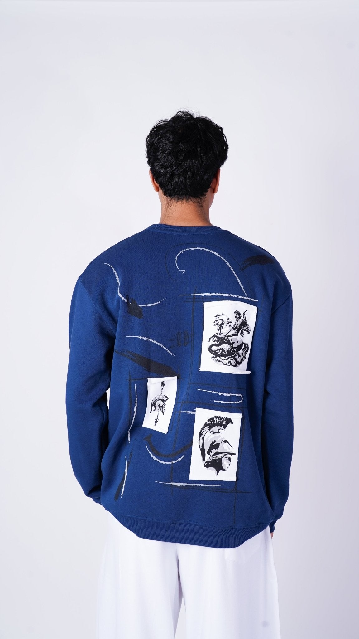 GREEK PATCH SWEATSHIRT - Hophead