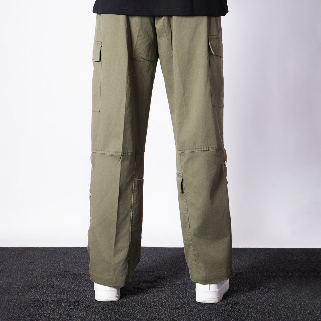 GREEN MULTI UTILITY COTTON CARGO - Hophead