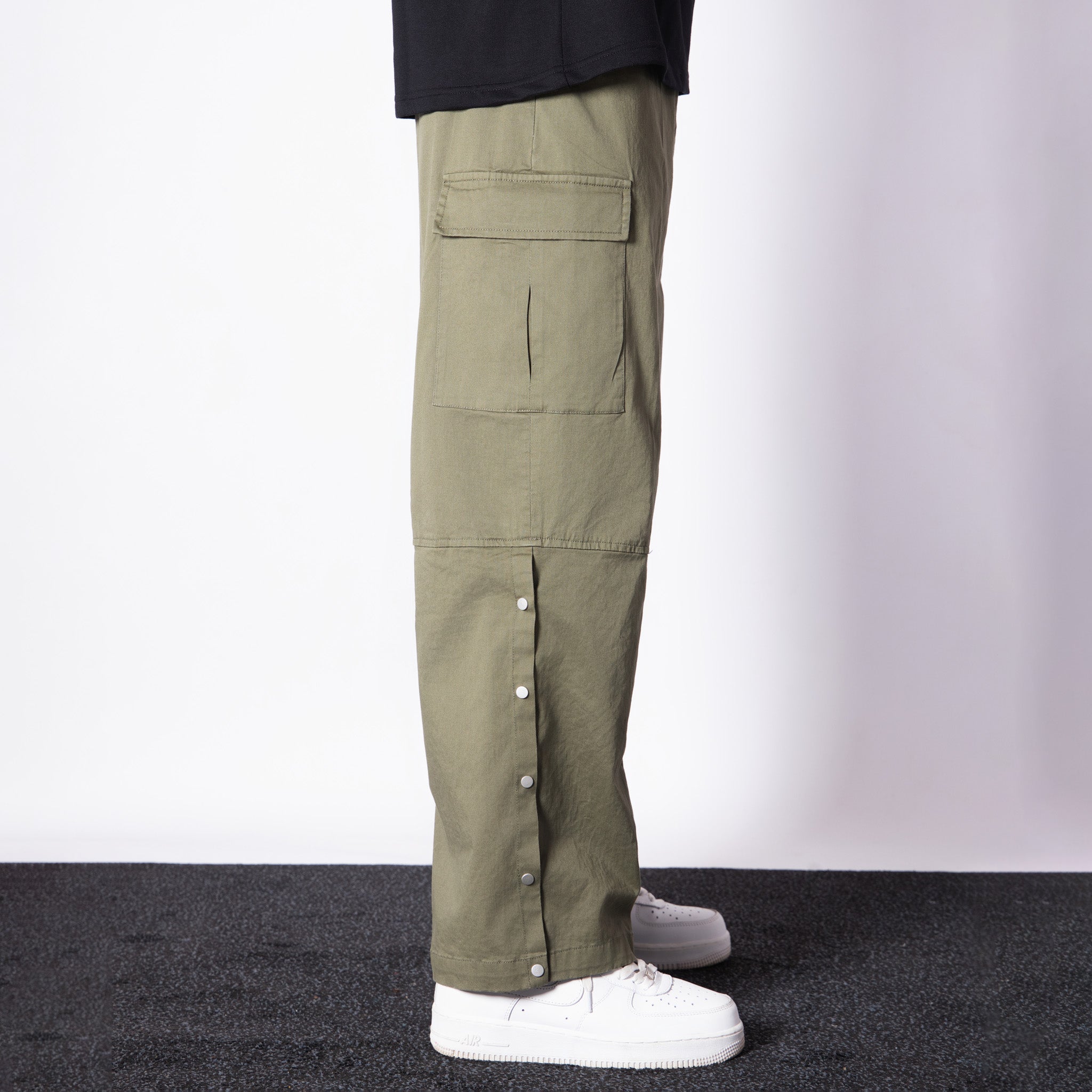 GREEN MULTI UTILITY COTTON CARGO - Hophead