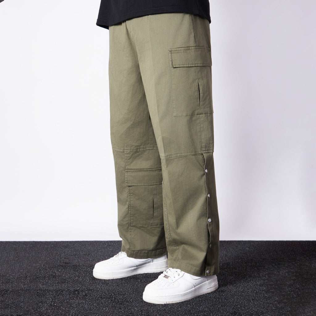 GREEN MULTI UTILITY COTTON CARGO - Hophead