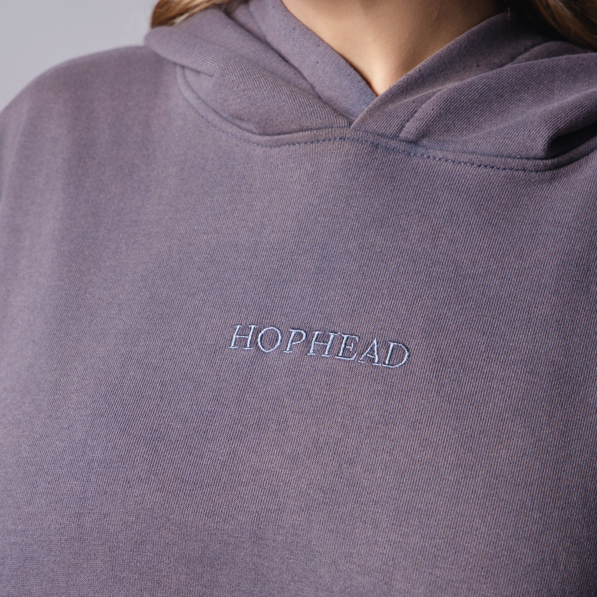 GREY ACID WASH HOODIE - Hophead