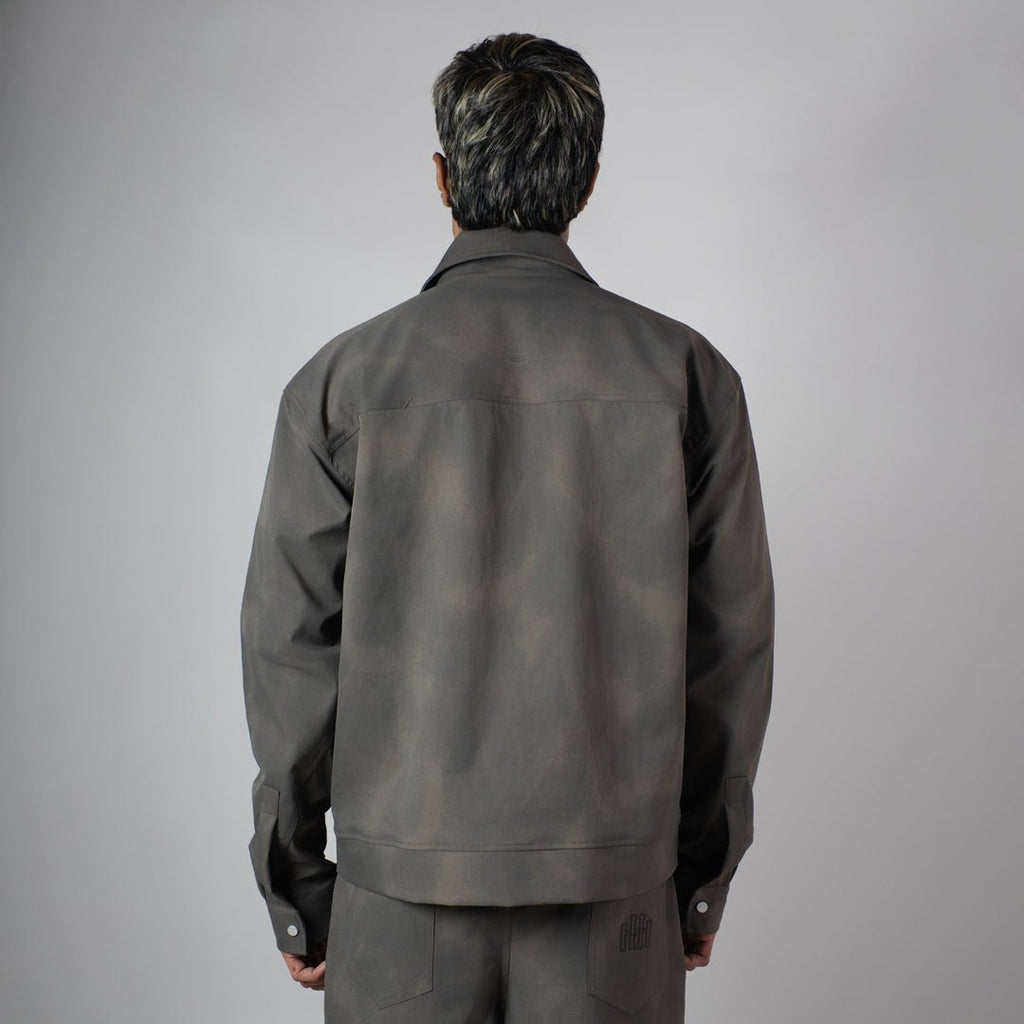 GREY CLOUDRIP POCKET JACKET - Hophead