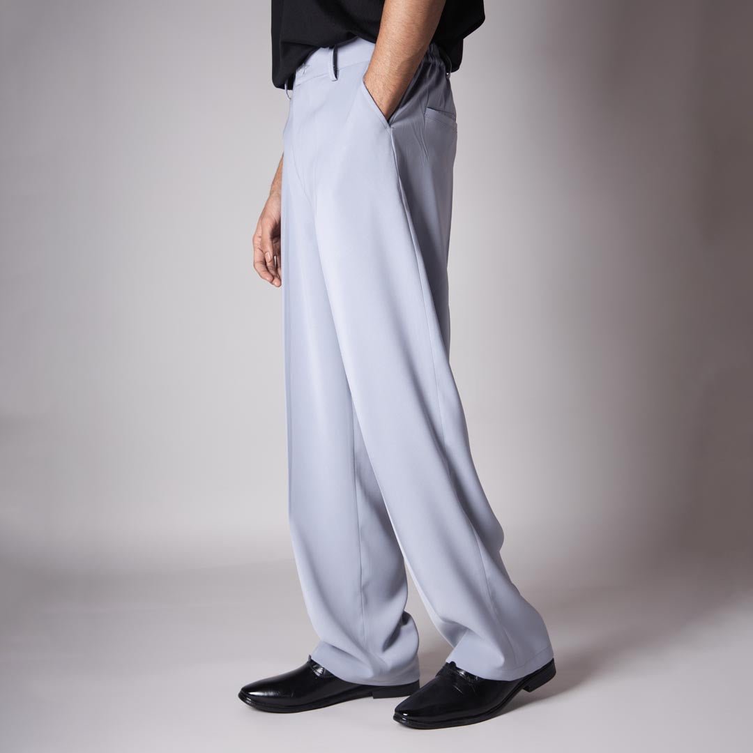 GREY KOREAN PANT - Hophead