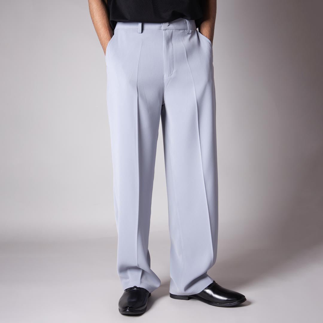 GREY KOREAN PANT - Hophead