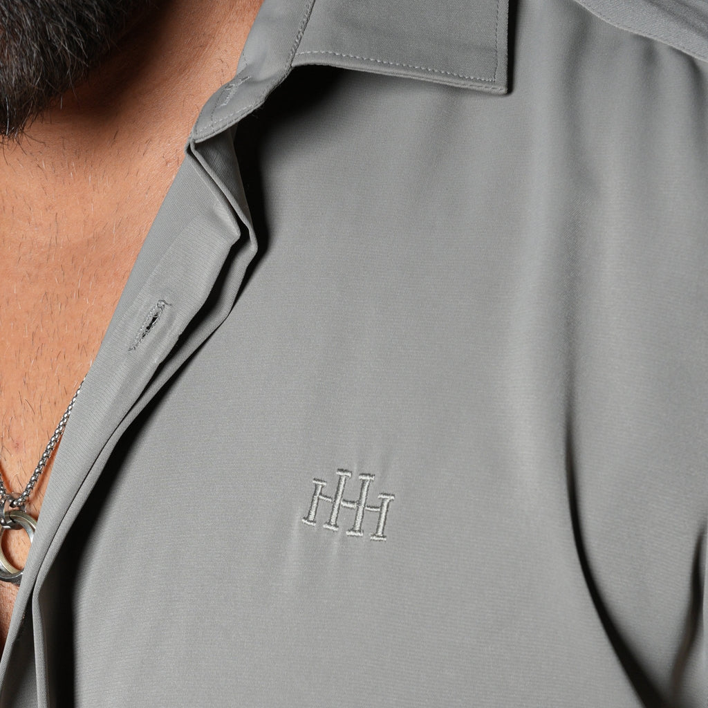 GREY KOREAN ULTRALITE SHIRT - Hophead