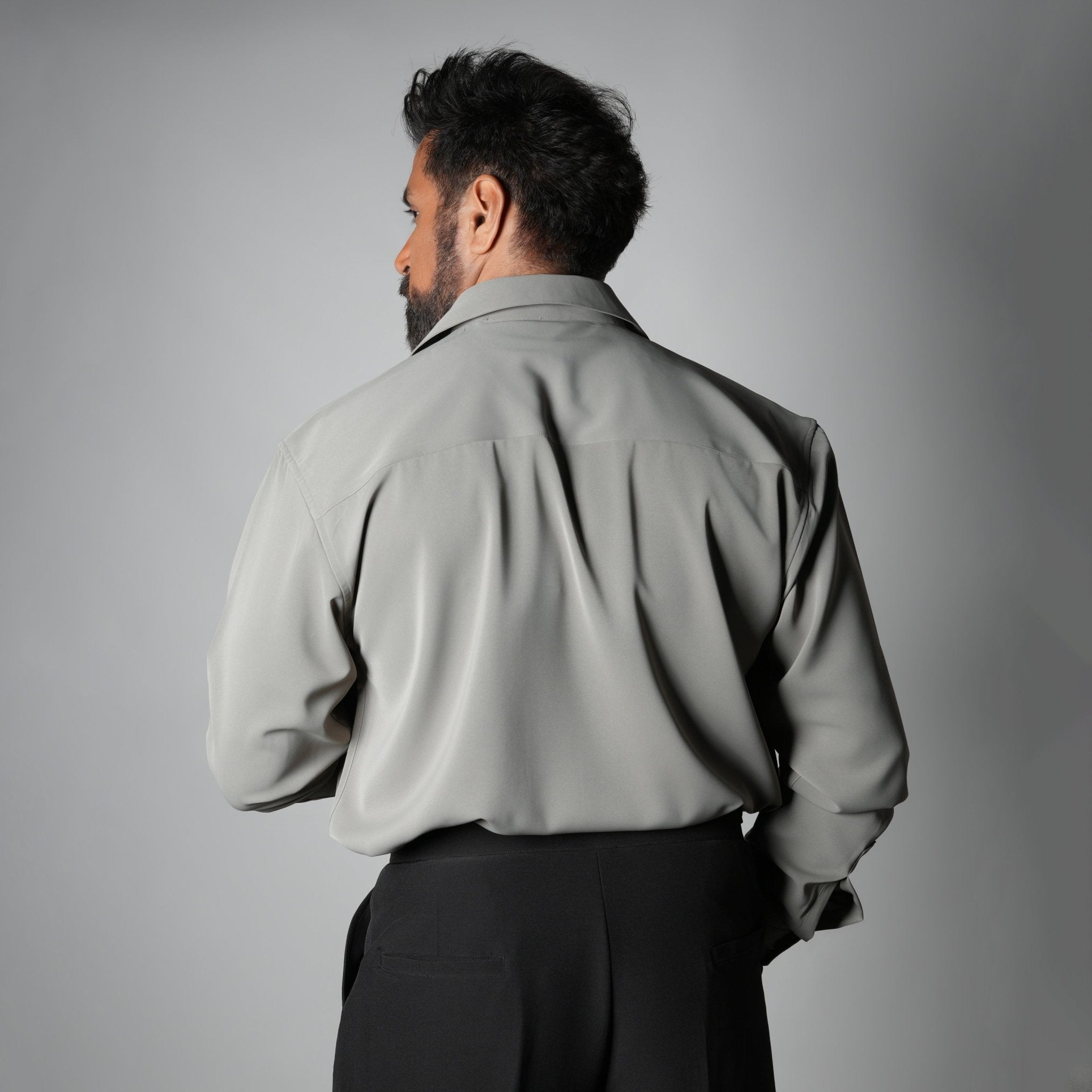 GREY KOREAN ULTRALITE SHIRT - Hophead