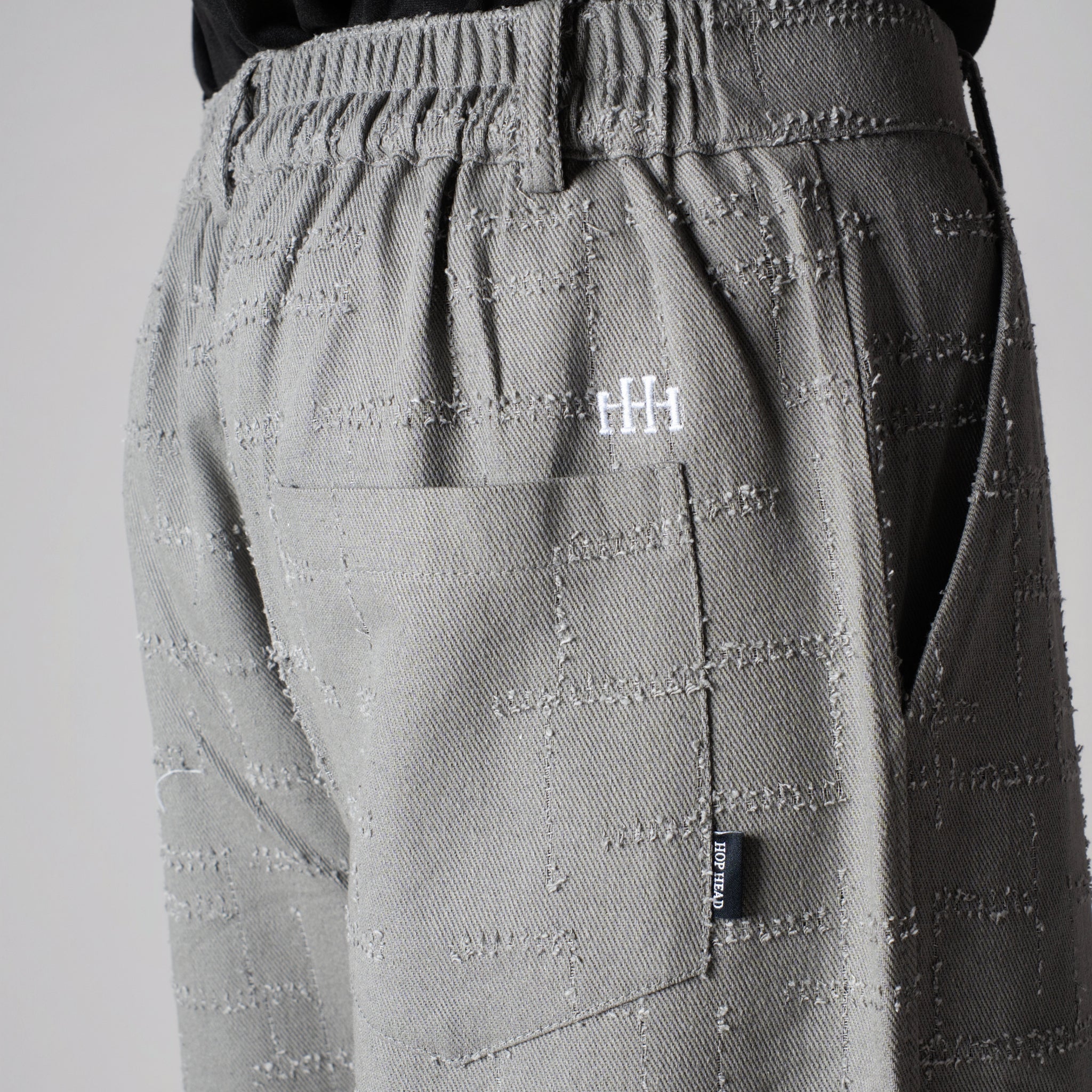 GREY ROOFING BOOT CUT DENIM - Hophead